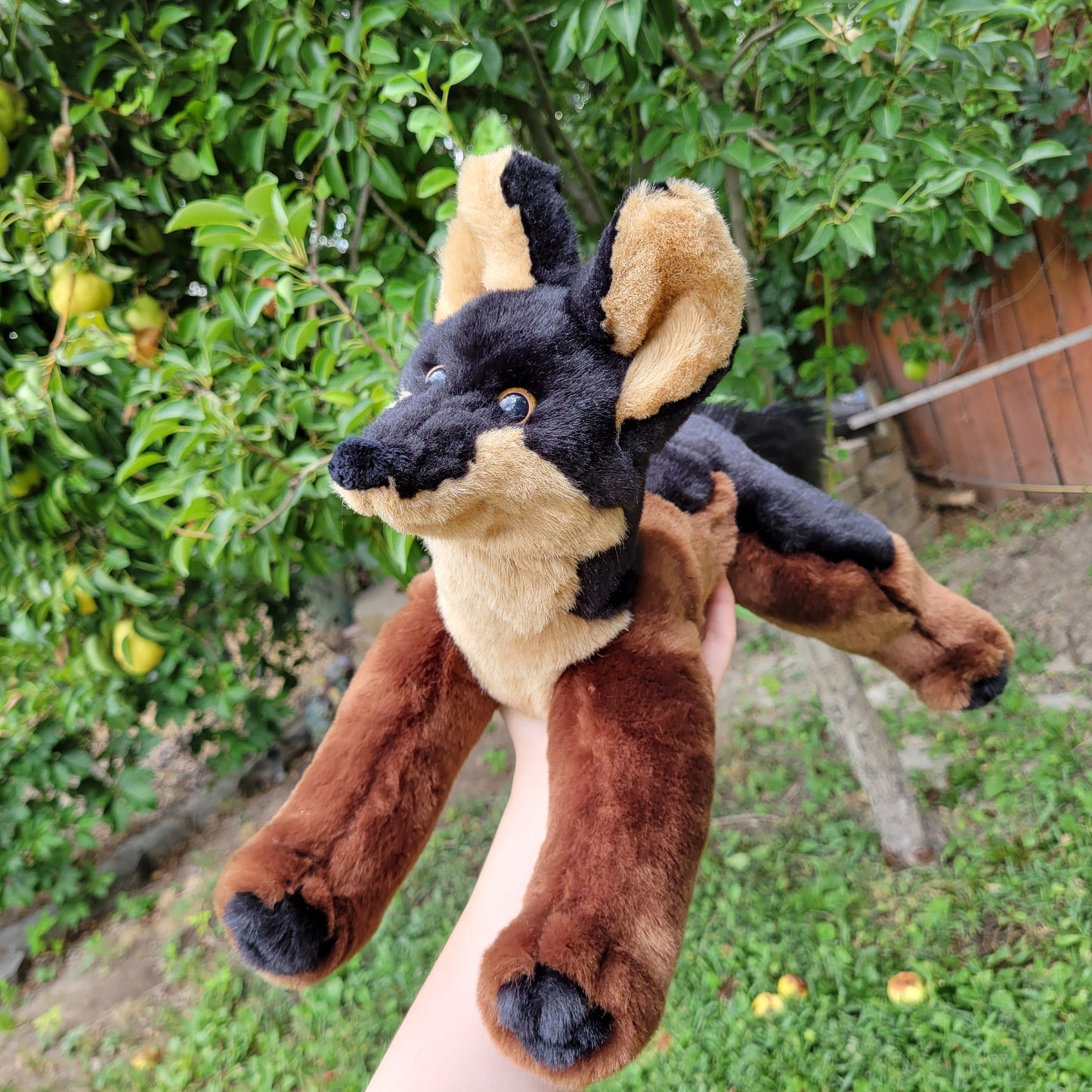 Windstorm the Wolf - One of a Kind Stuffed Animal