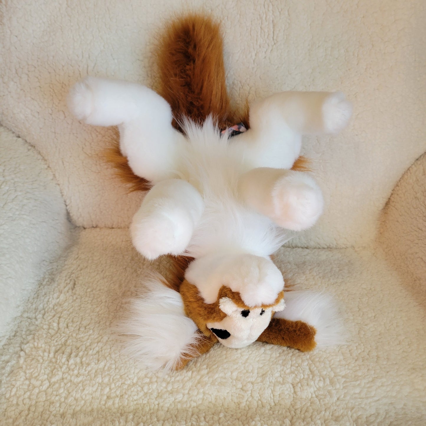 Nutmeg the Skull Fox Pup - One of a Kind Stuffed Animal