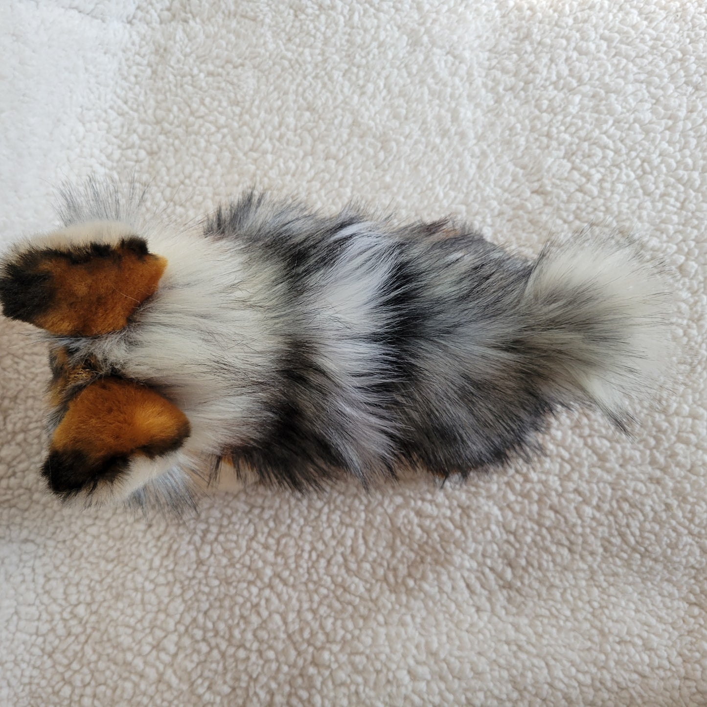 River the Coastal the Wolf - One of a Kind Handmade Plush