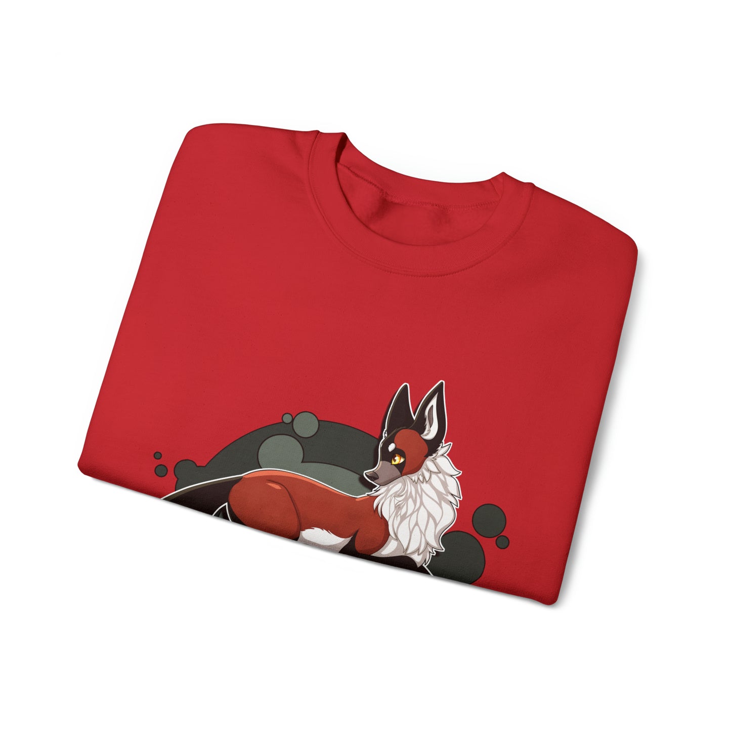 Crotalus Creatures Logo - Red the Fox - Crewneck Sweatshirt