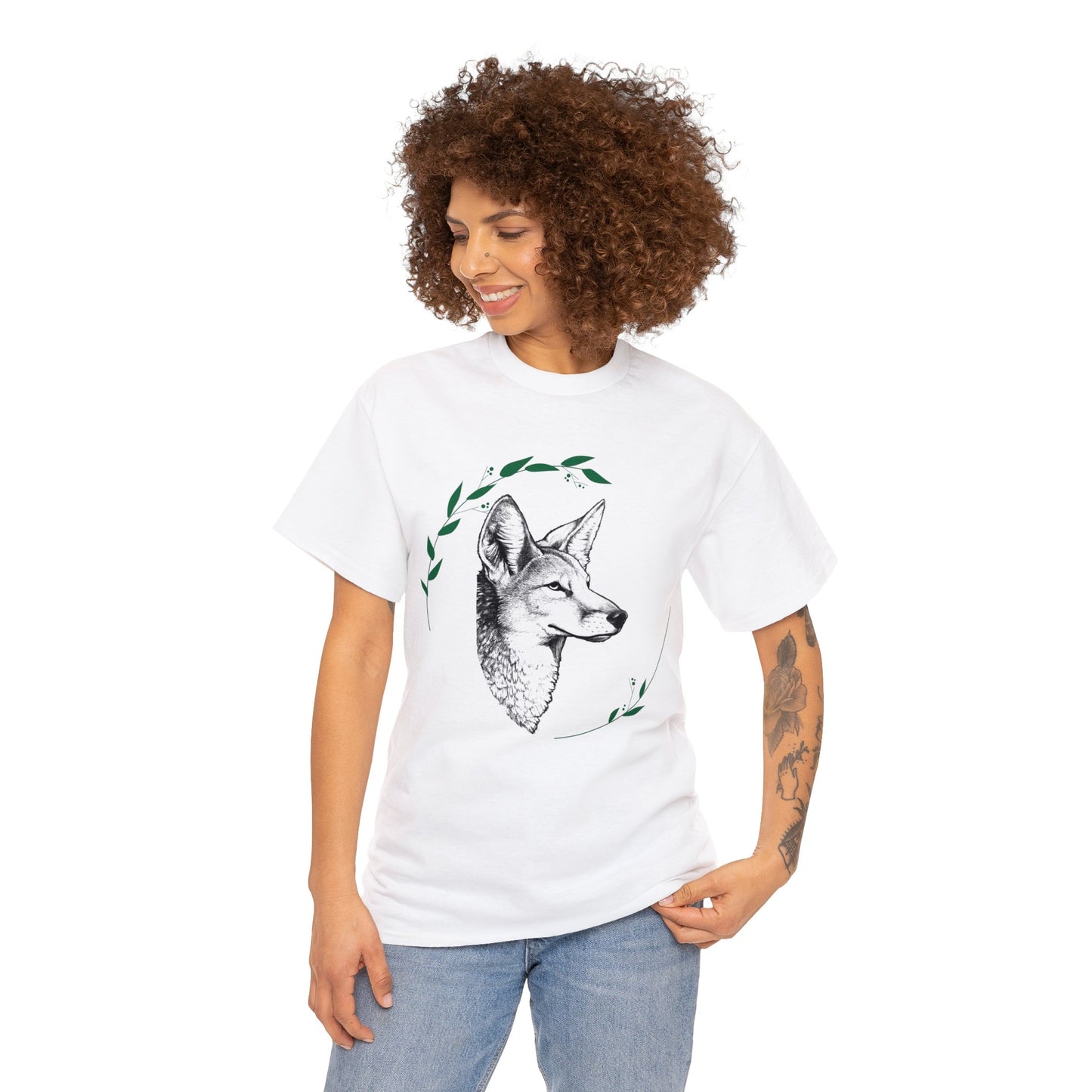 Coyote Unisex Heavy Cotton Tee