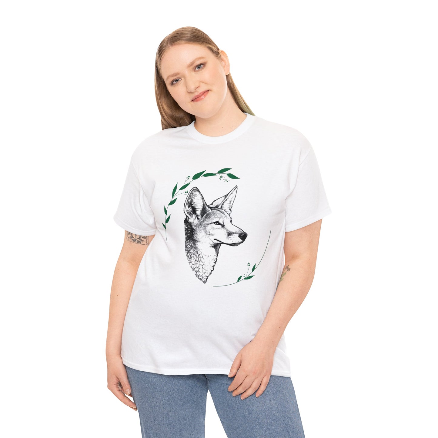 Coyote Unisex Heavy Cotton Tee