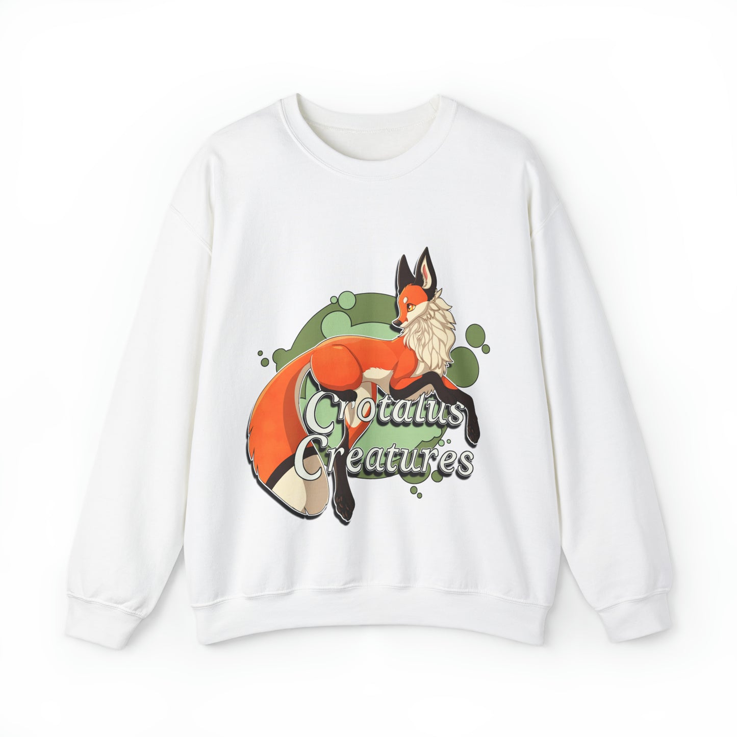 Copy of Crotalus Creatures Logo - Red Fox - Crewneck Sweatshirt