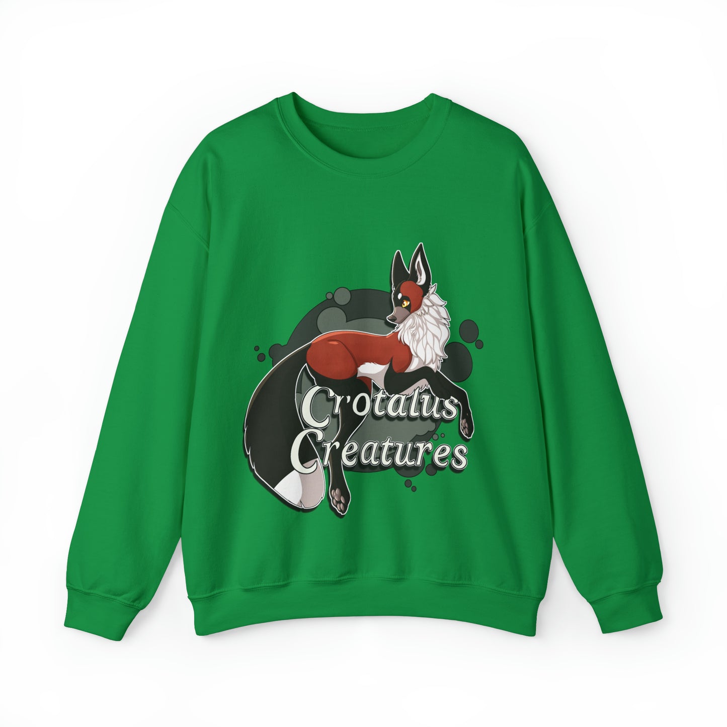 Crotalus Creatures Logo - Red the Fox - Crewneck Sweatshirt