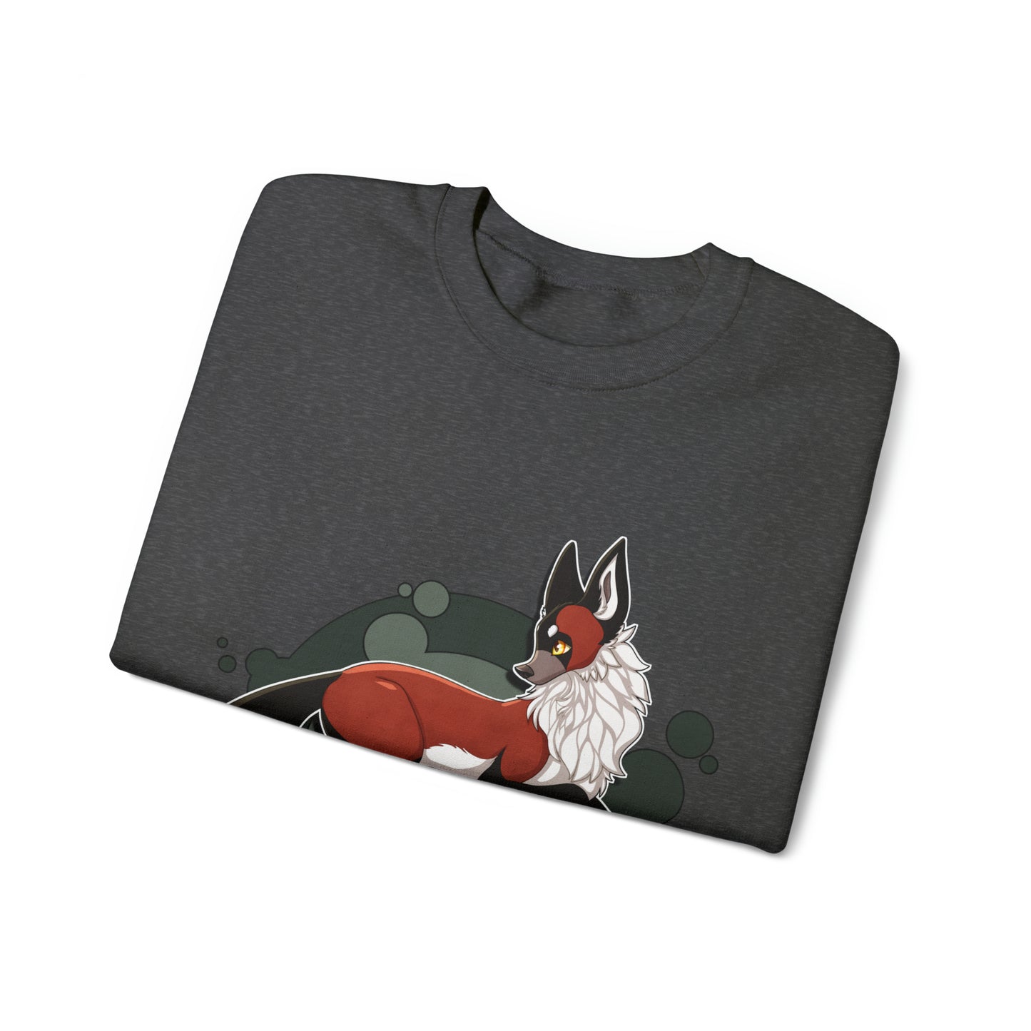 Crotalus Creatures Logo - Red the Fox - Crewneck Sweatshirt