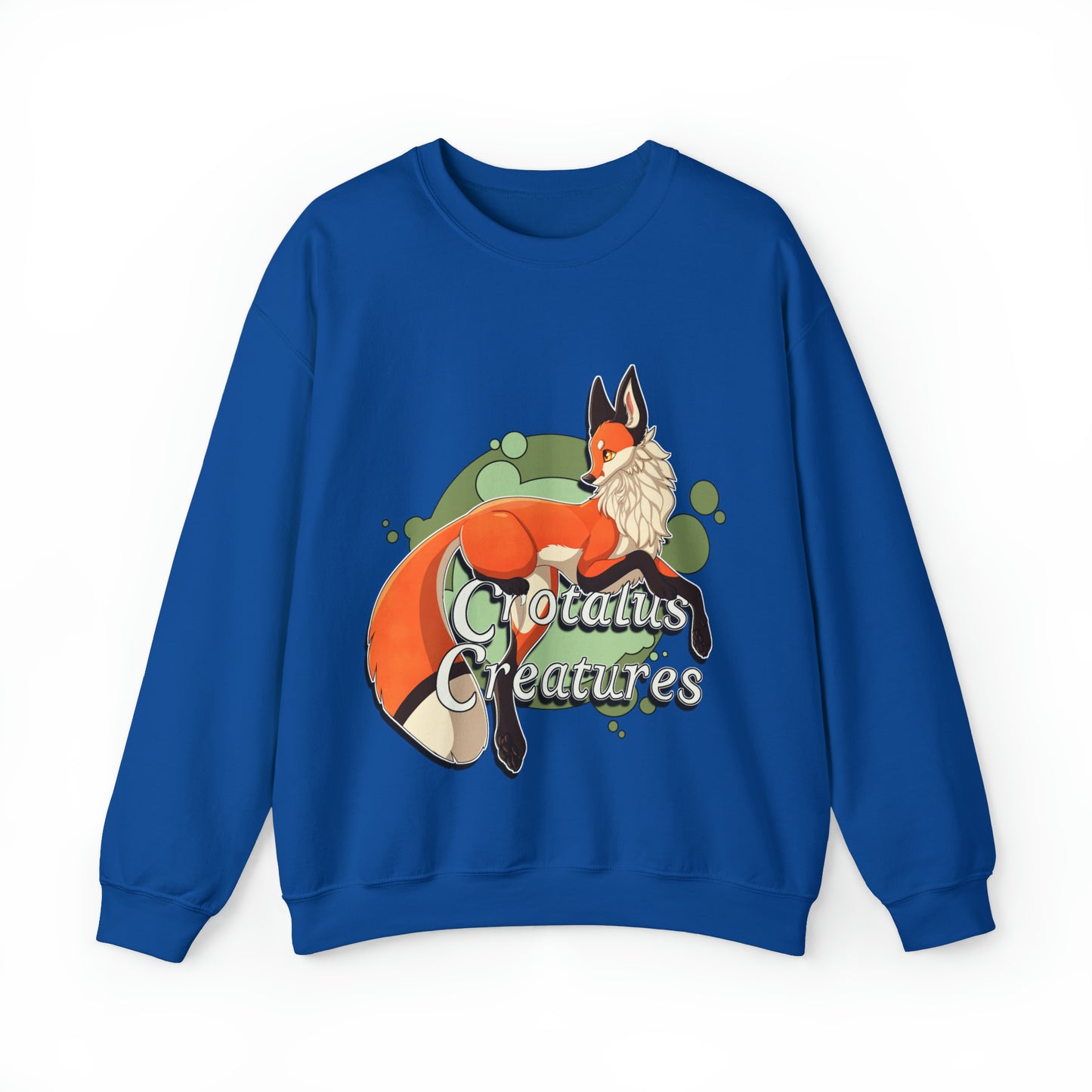 Copy of Crotalus Creatures Logo - Red Fox - Crewneck Sweatshirt