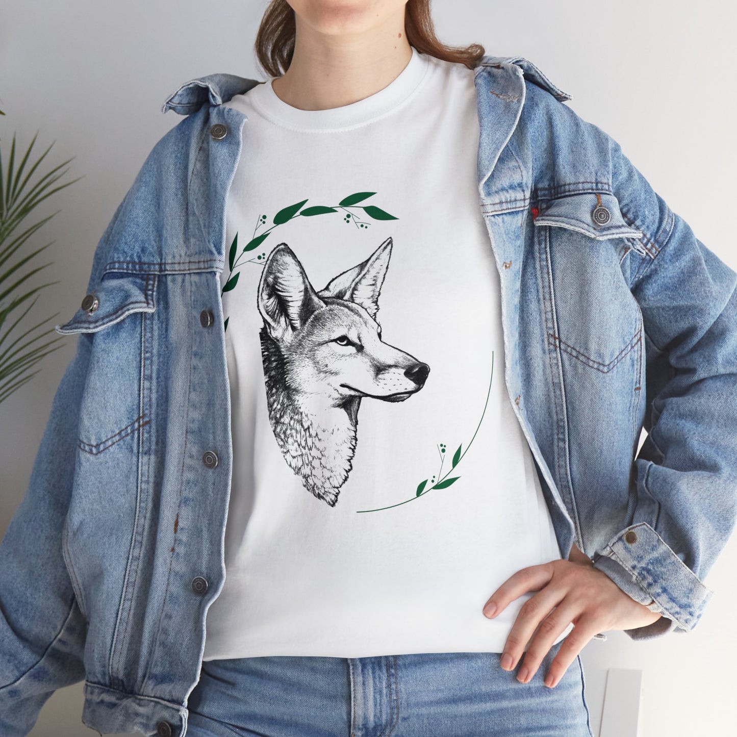 Coyote Unisex Heavy Cotton Tee