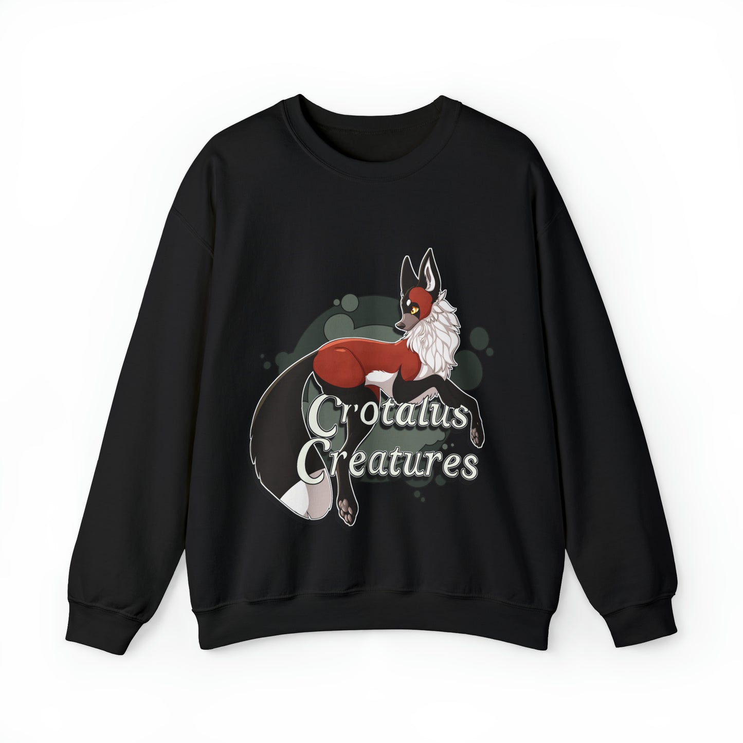 Crotalus Creatures Logo - Red the Fox - Crewneck Sweatshirt