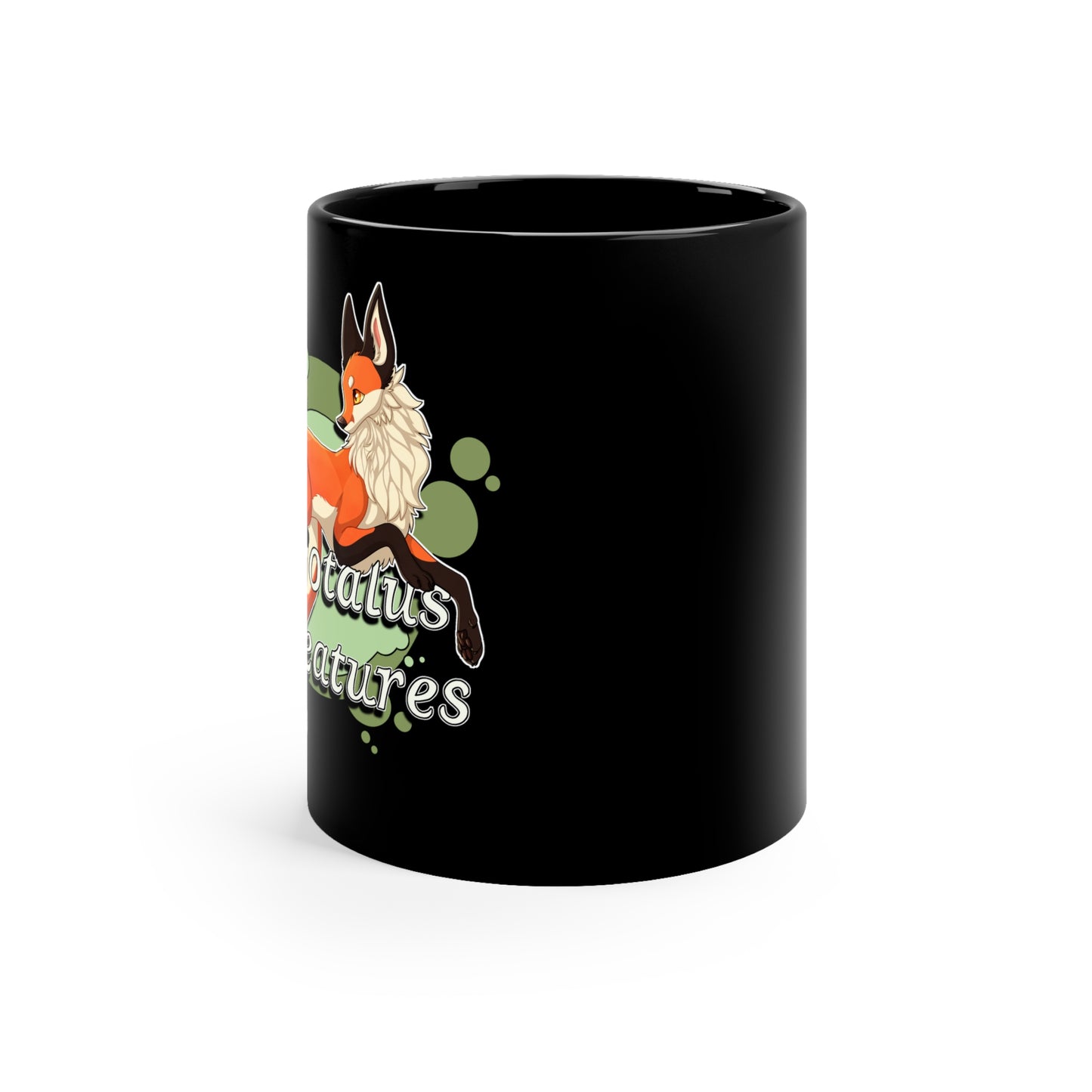 Red Fox Logo - 11oz Black Mug