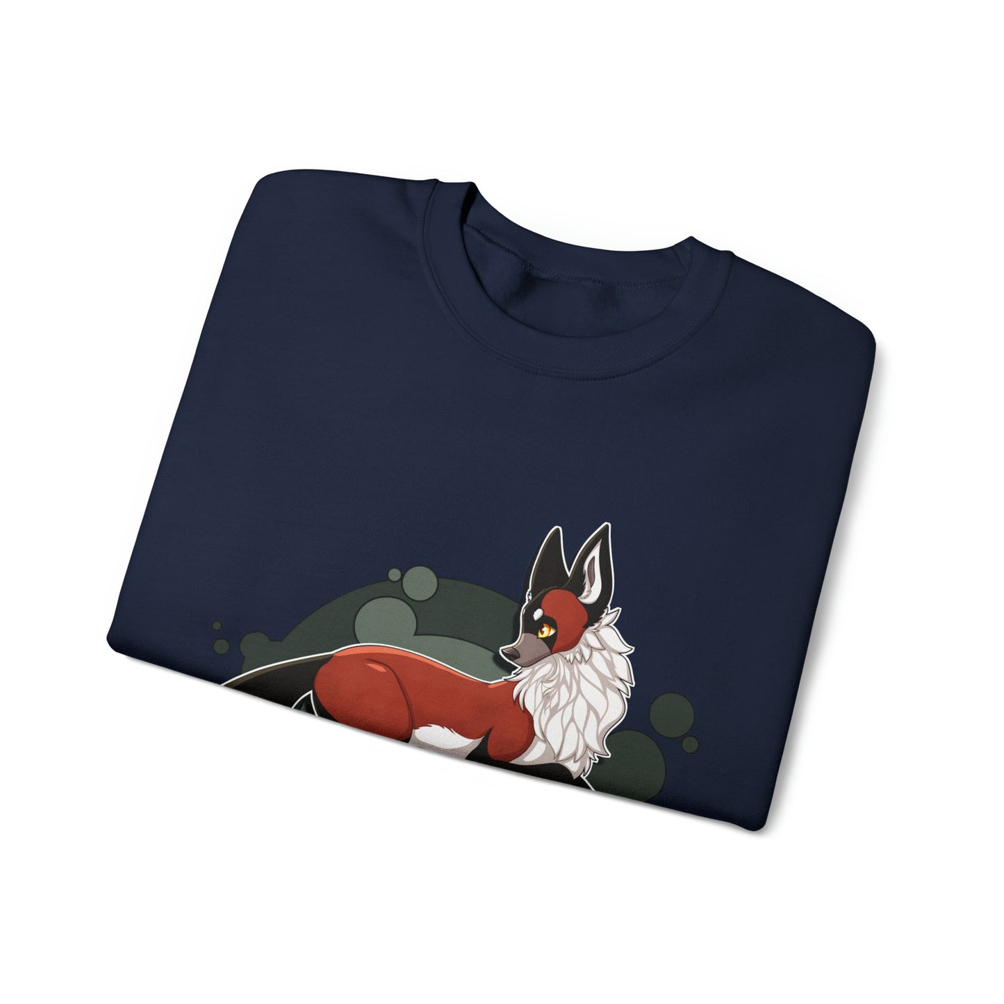 Crotalus Creatures Logo - Red the Fox - Crewneck Sweatshirt