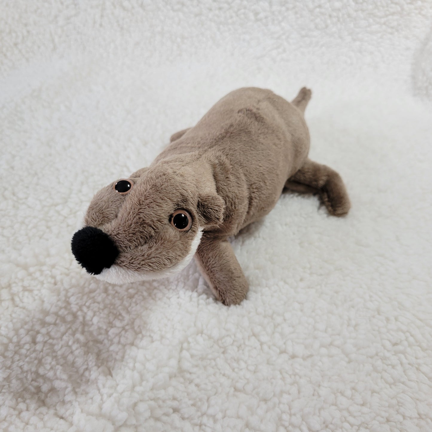 Jenny the Otter of Stress and Uncertainty - One of a Kind Stuffed Animal