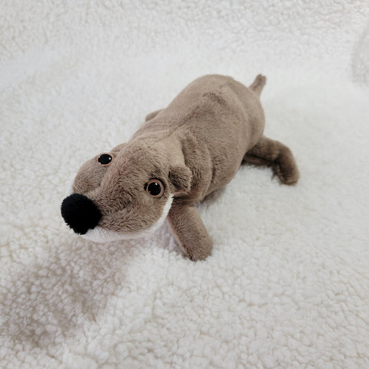 Jenny the Otter of Stress and Uncertainty - One of a Kind Stuffed Animal