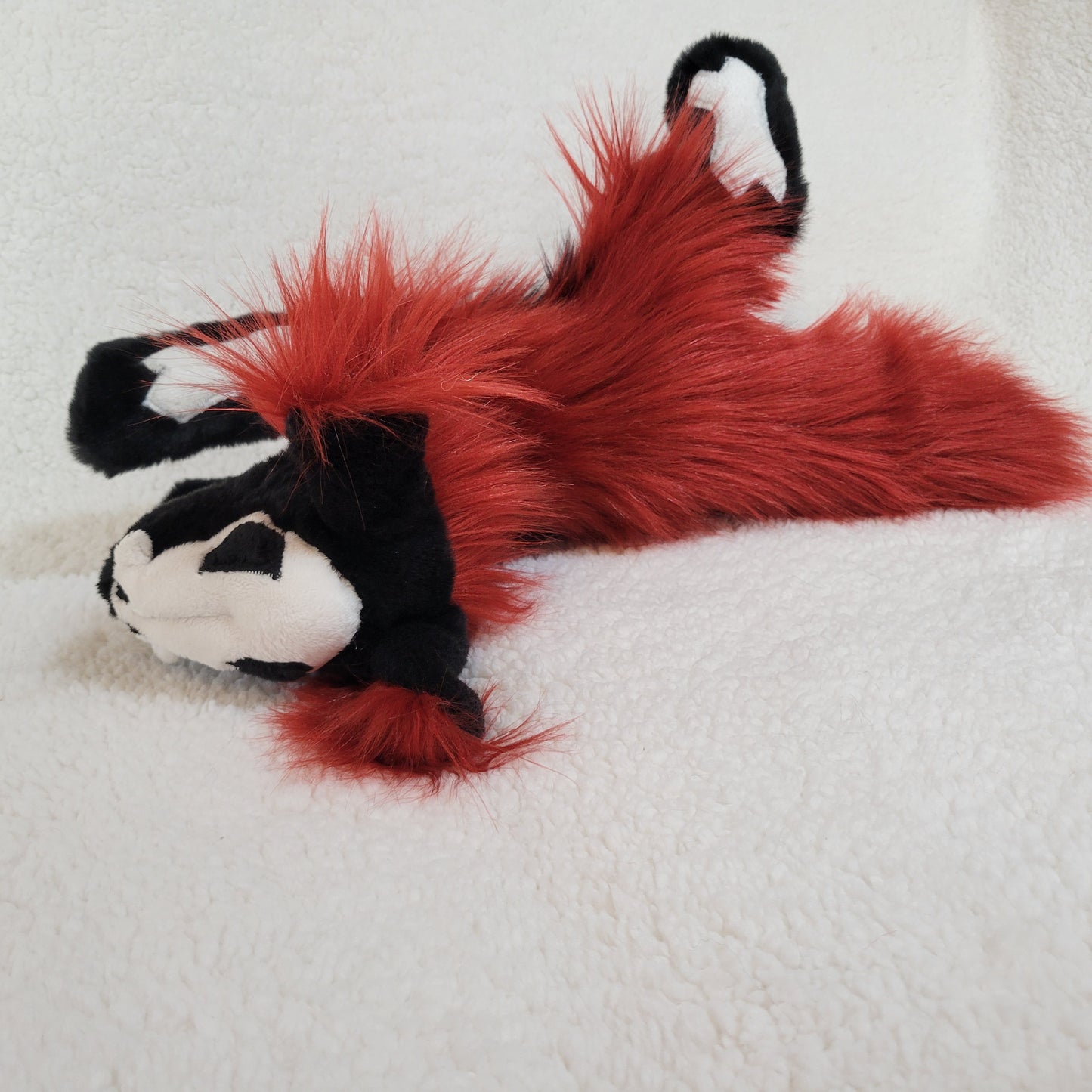 Hex the Skull Fox Pup - One of a Kind Stuffed Animal