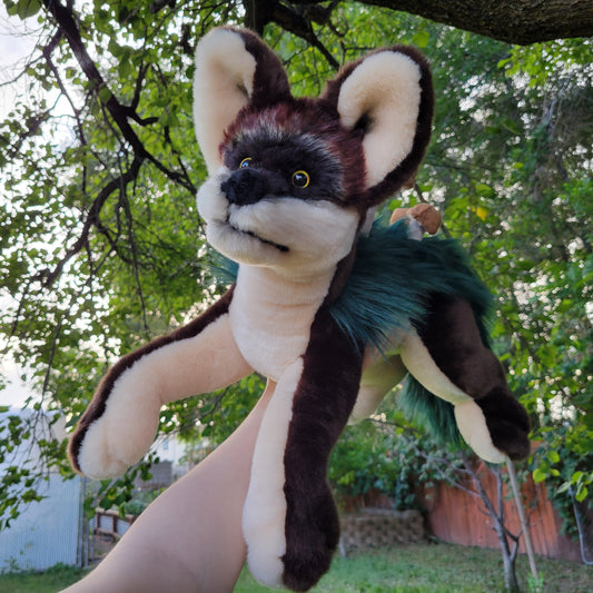 Gus the Wolf Plush - One of a Kind Stuffed Animal