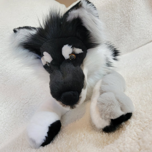 Winter the Wolf - One of a Kind Stuffed Animal