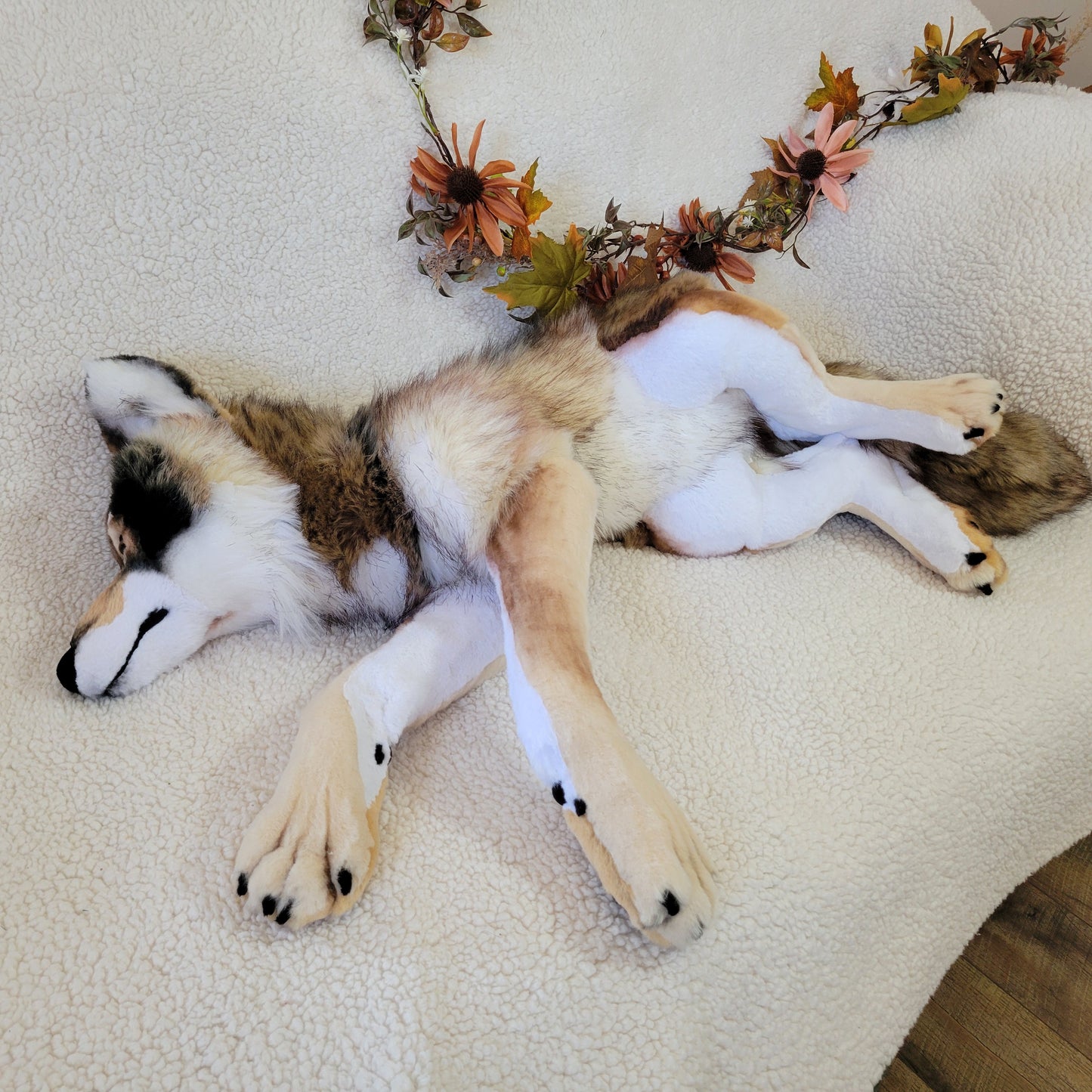 Timber the Wolf - Handmade OOAK Plush