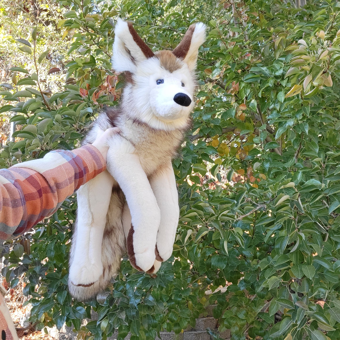 Appa the Wolf Plush - Handmade Plush - One of a Kind Stuffed Animal