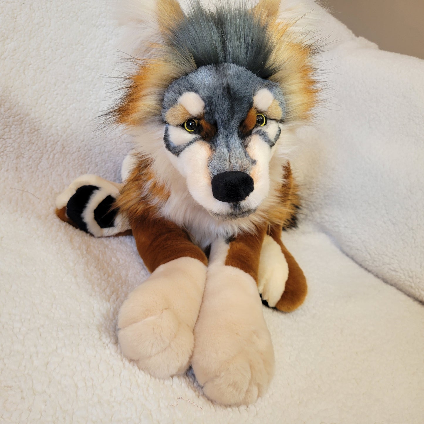 Sophie the Wolf - One of a Kind Stuffed Animal