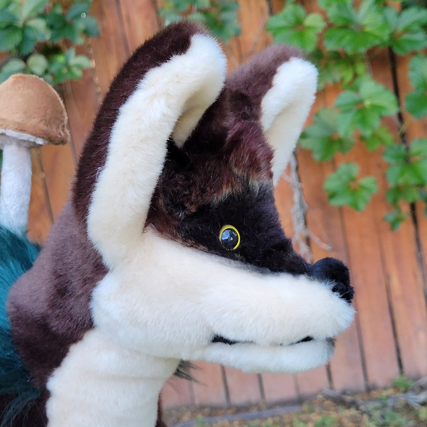 Gus the Wolf Plush - One of a Kind Stuffed Animal