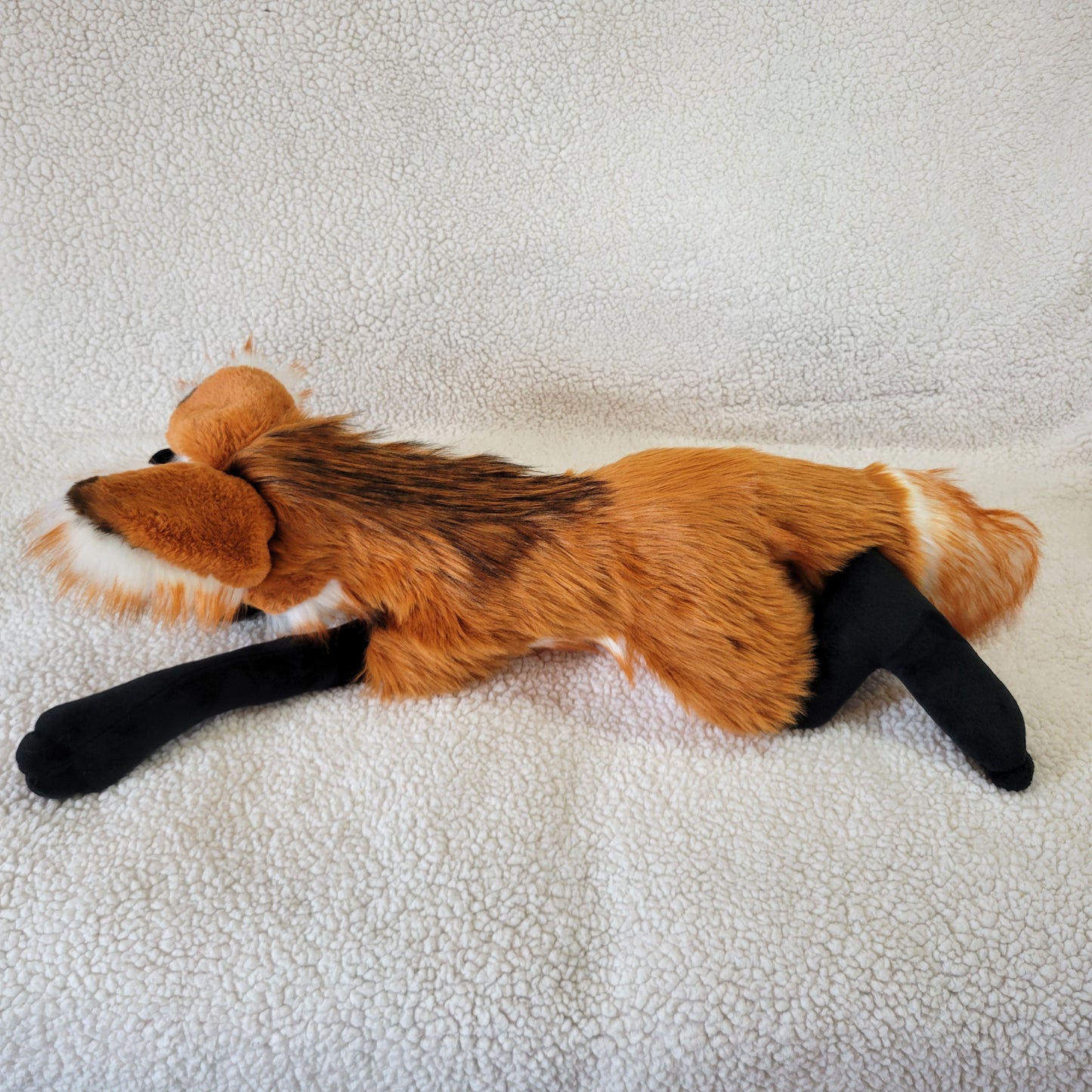 Cooper the Maned Wolf - Handmade Plush - One of a Kind Stuffed Animal