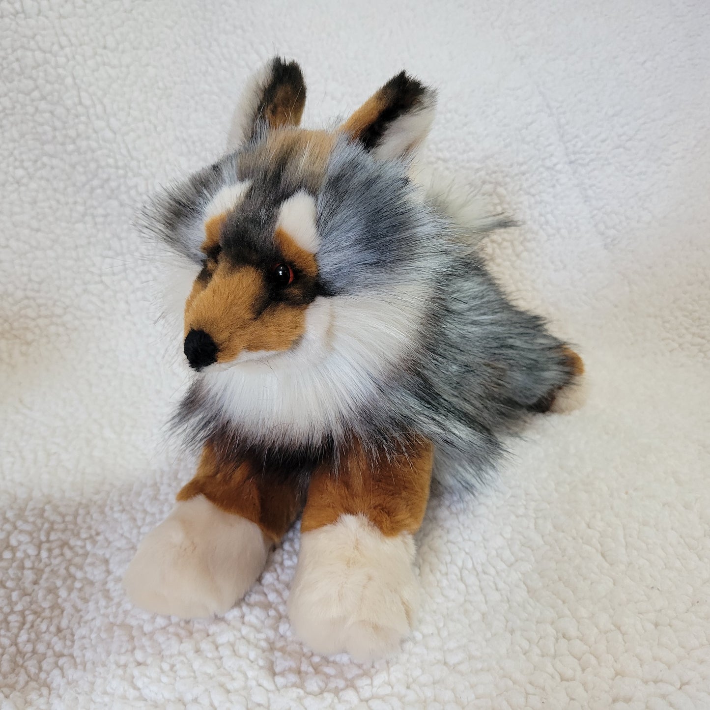 River the Coastal the Wolf - One of a Kind Handmade Plush