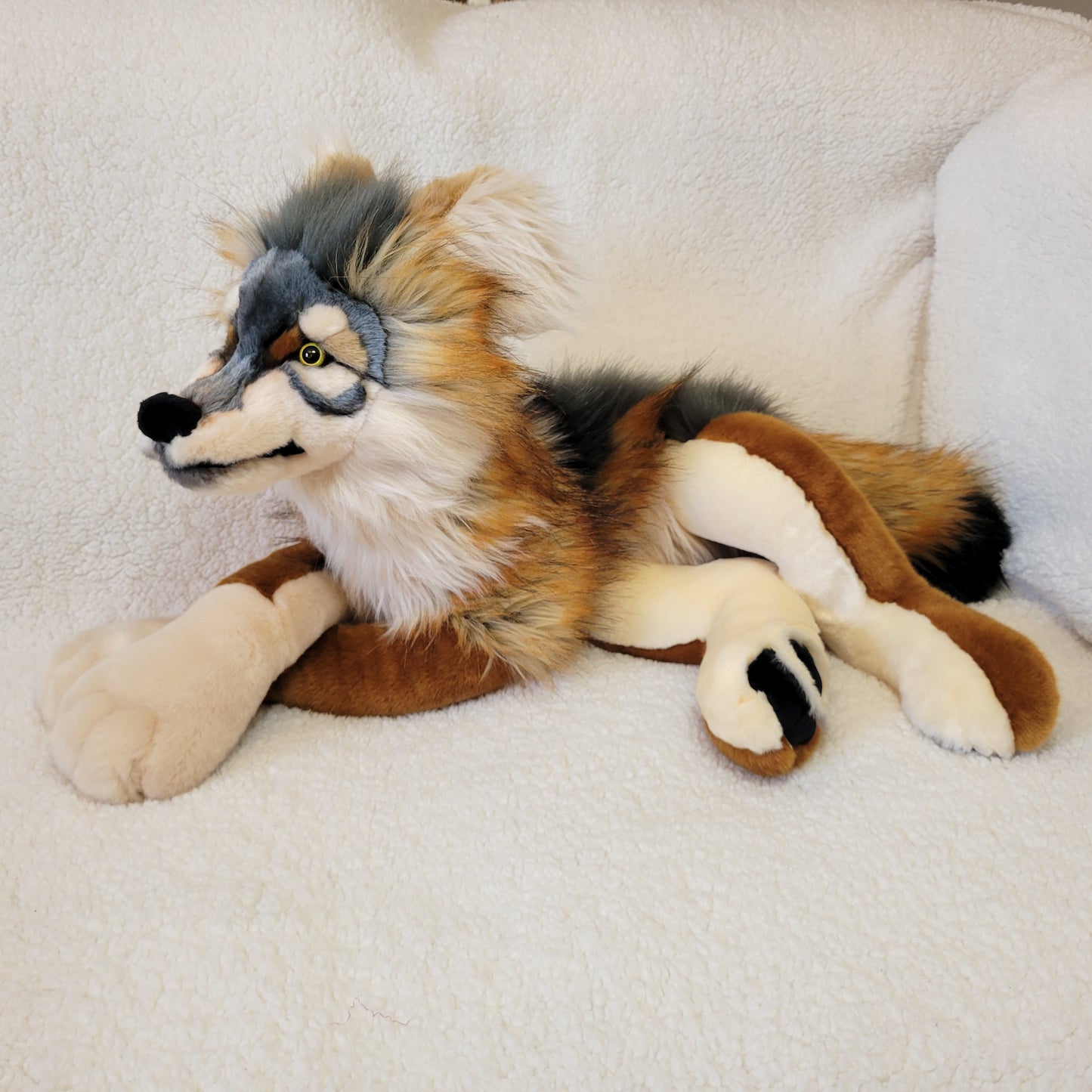 Sophie the Wolf - One of a Kind Stuffed Animal