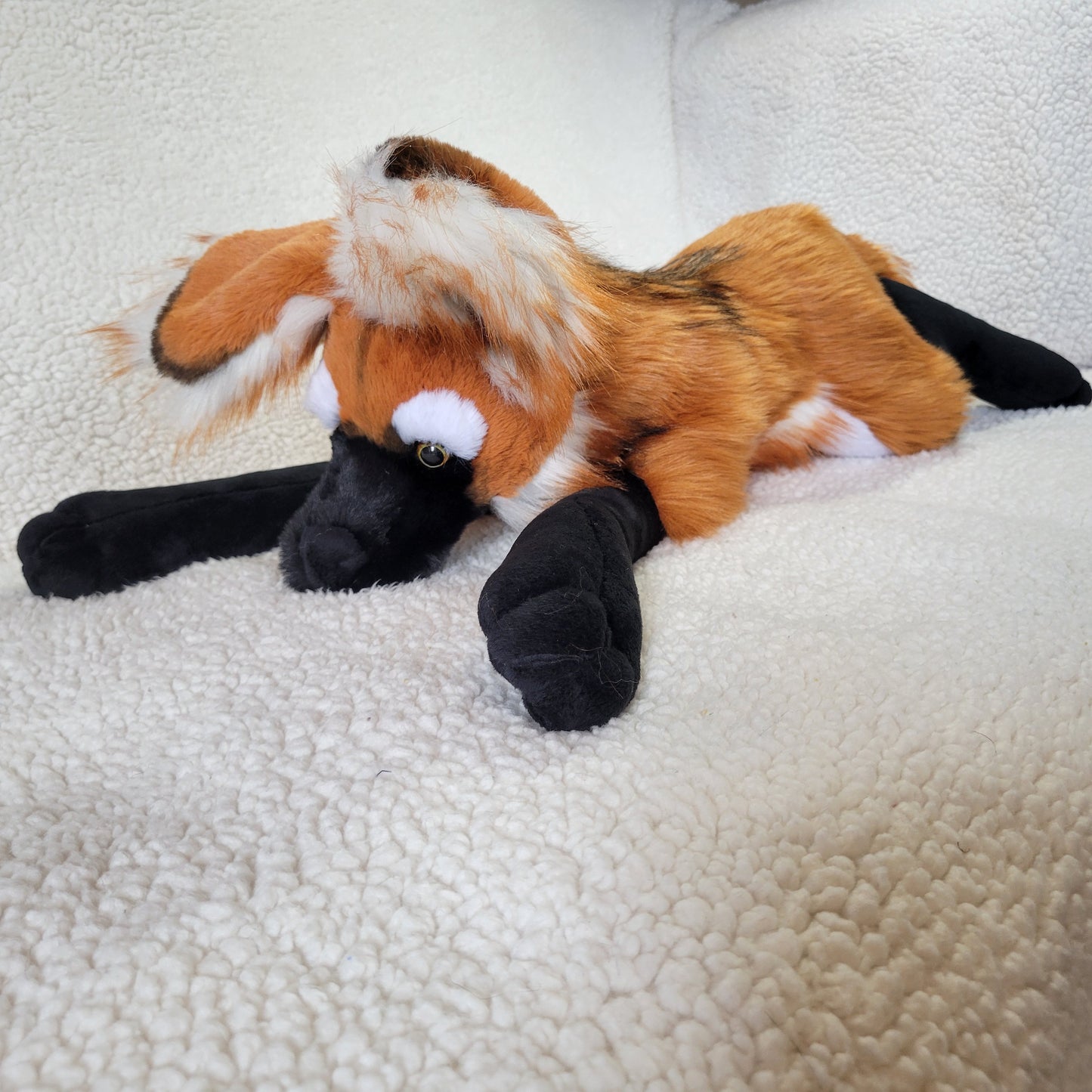 Cooper the Maned Wolf - Handmade Plush - One of a Kind Stuffed Animal