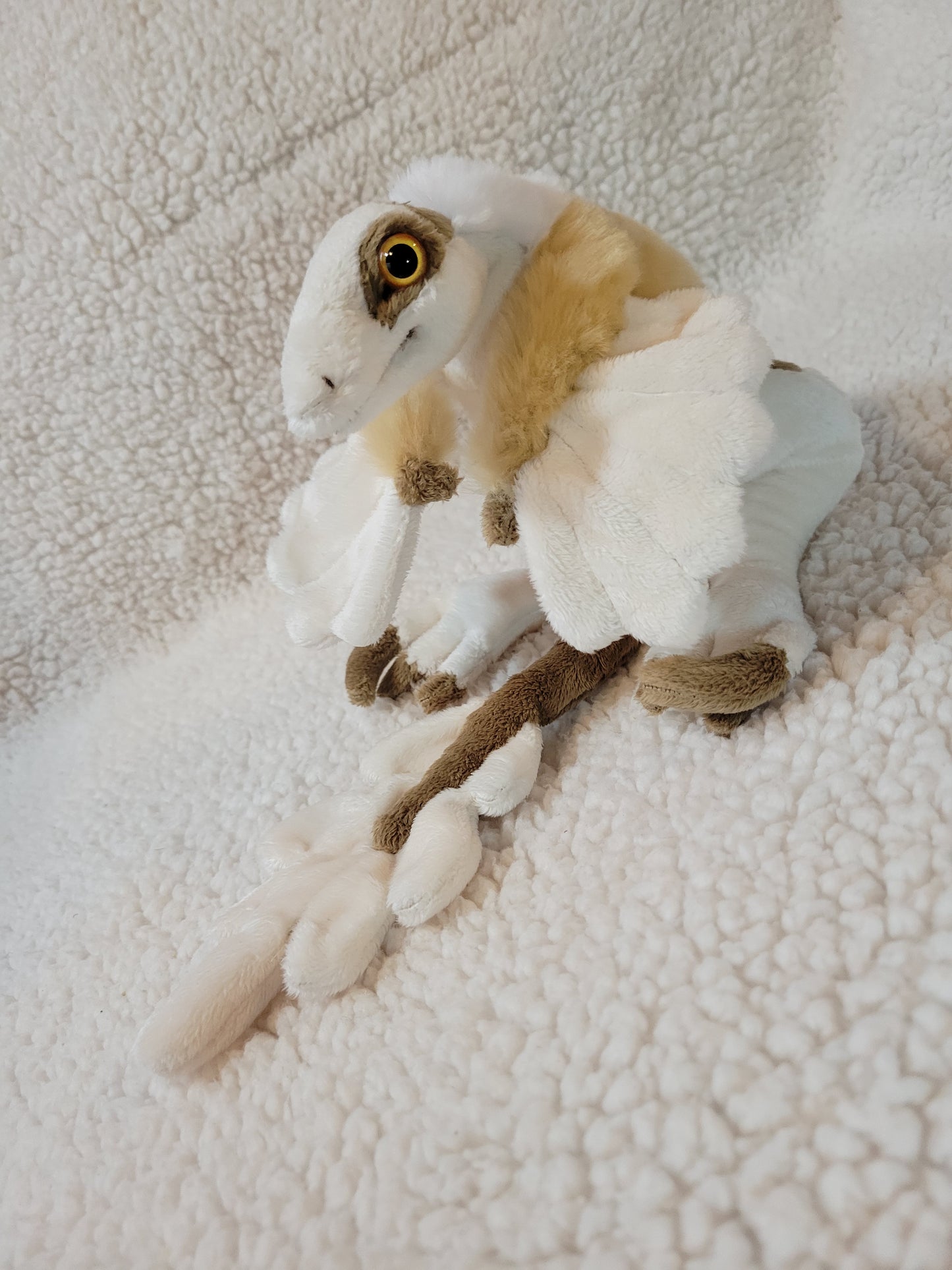 Icarus the Velociraptor - One of a Kind Handmade Plush