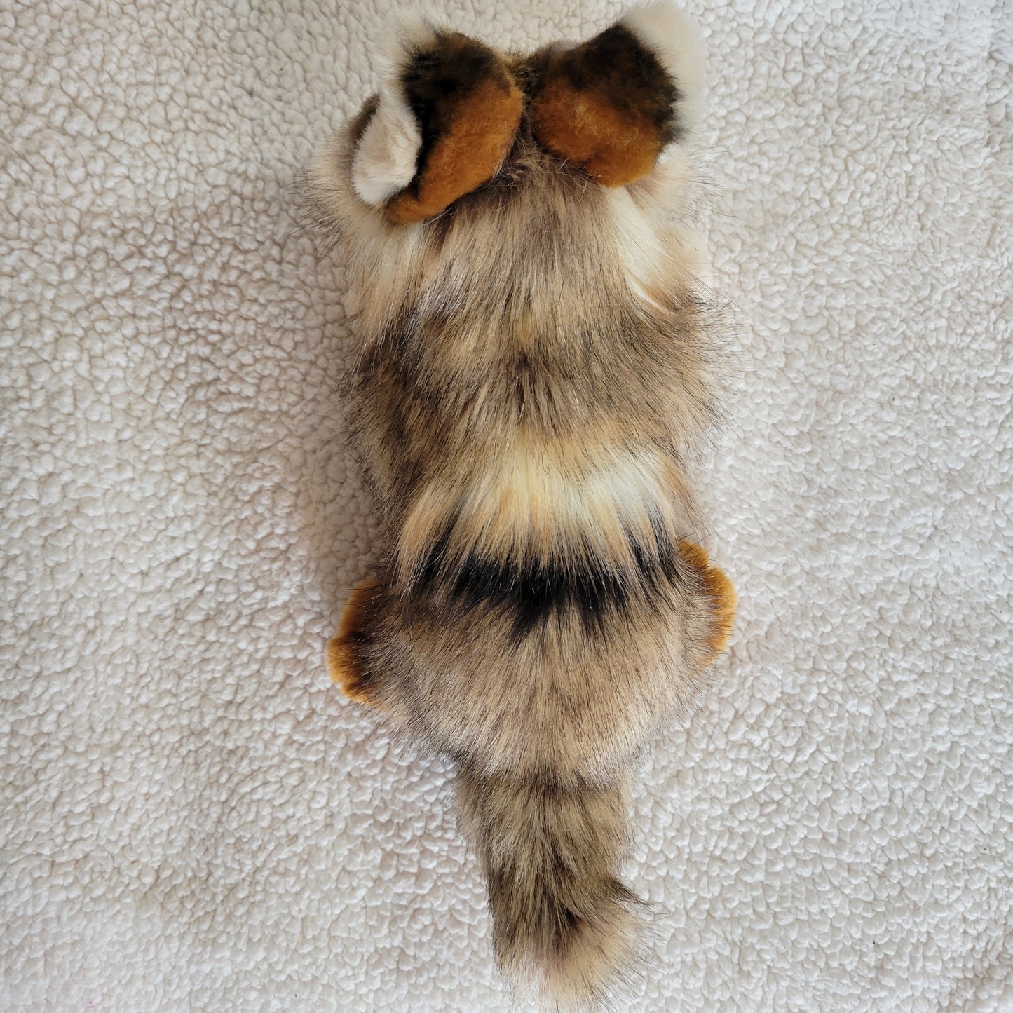 Macaron the Coastal the Wolf - One of a Kind Handmade Plush