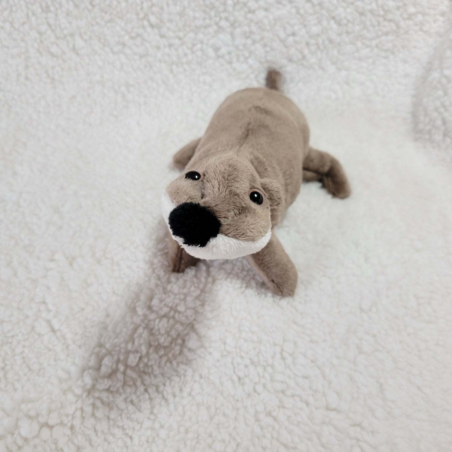 Jenny the Otter of Stress and Uncertainty - One of a Kind Stuffed Animal