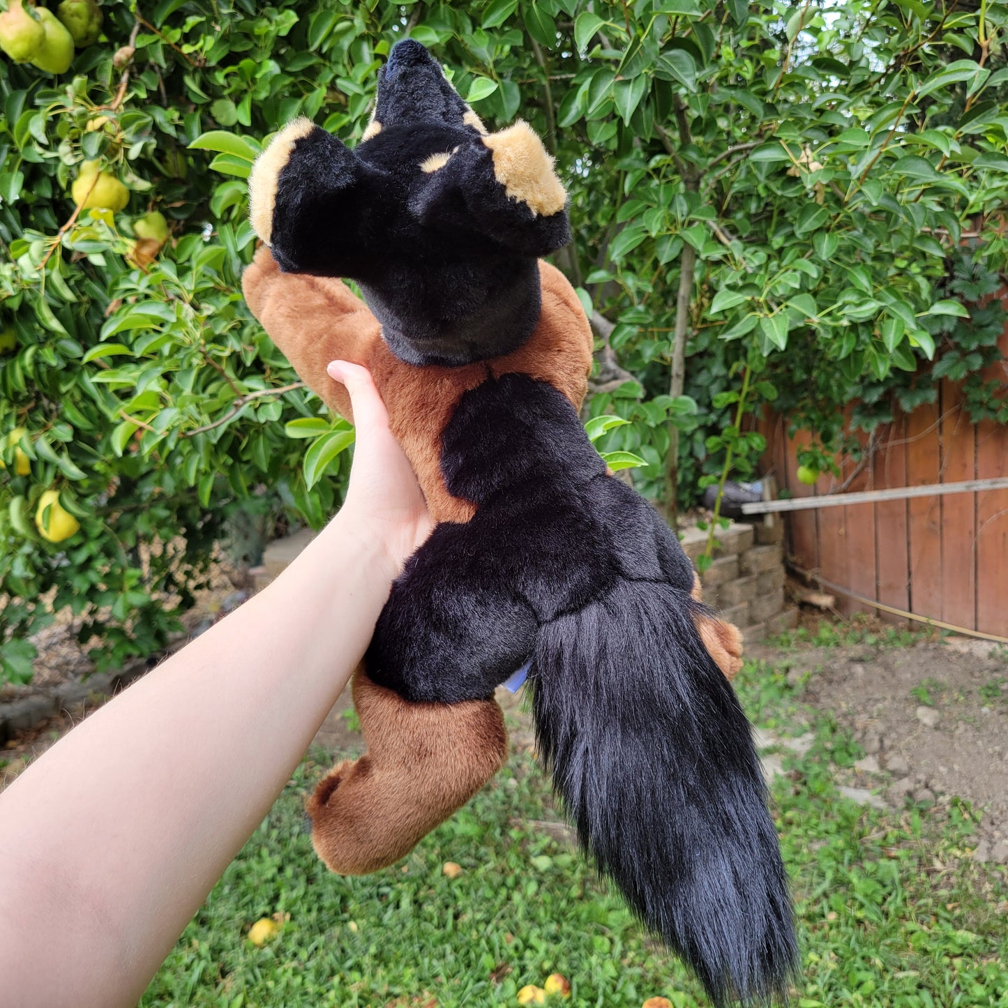 Windstorm the Wolf - One of a Kind Stuffed Animal