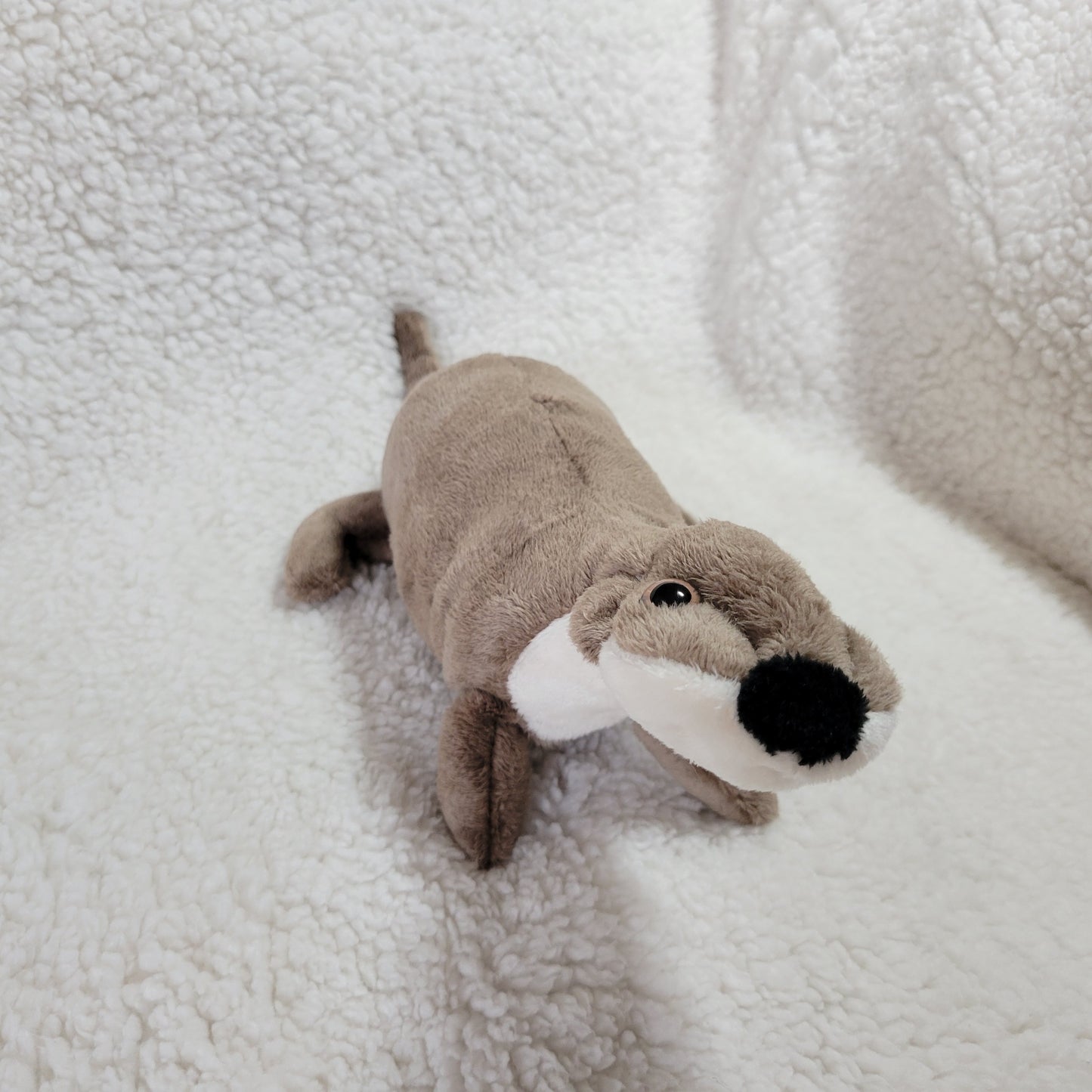 Jenny the Otter of Stress and Uncertainty - One of a Kind Stuffed Animal