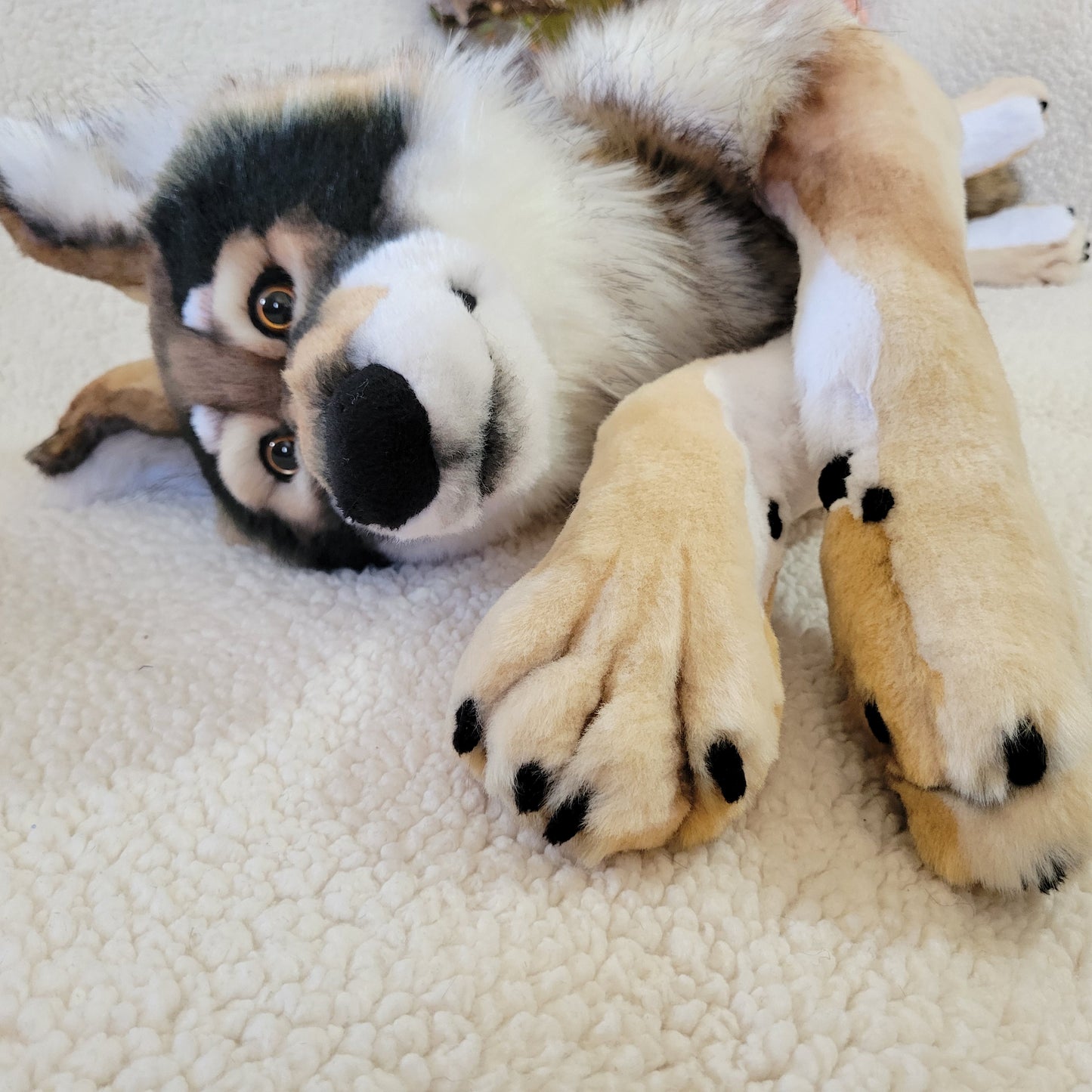 Timber the Wolf - Handmade OOAK Plush