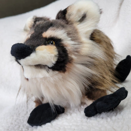 Beef Wellington the Raccoon Plush - One of a Kind Stuffed Animal