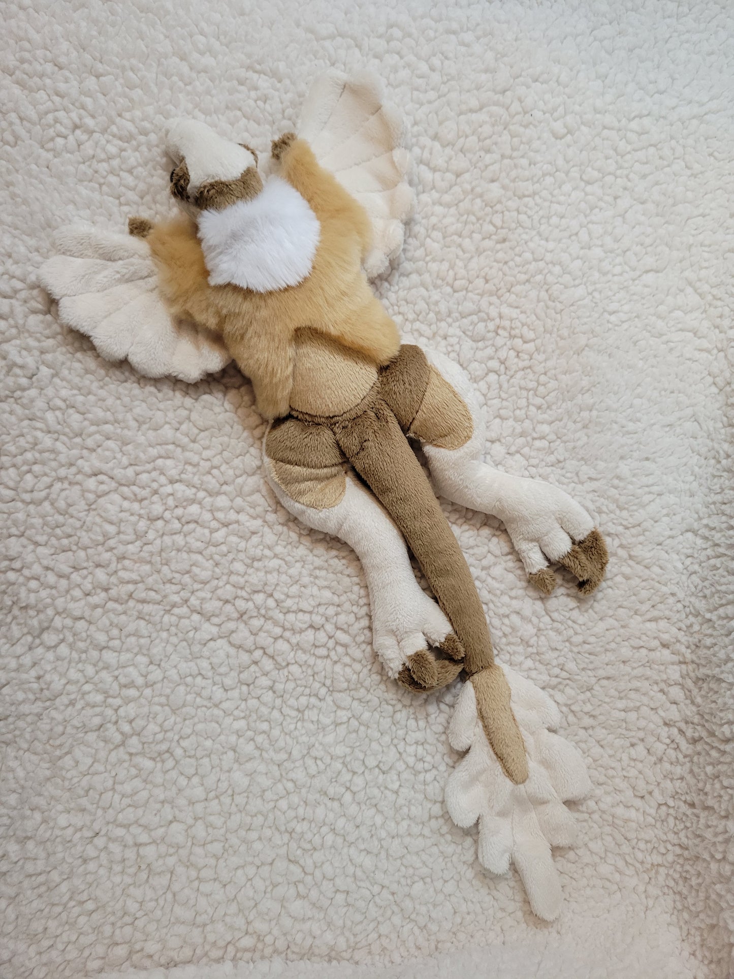 Icarus the Velociraptor - One of a Kind Handmade Plush