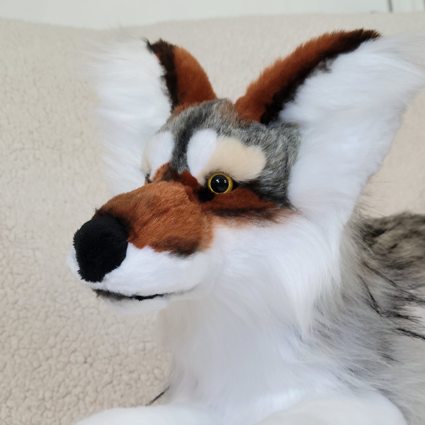 Mr.Snarls the Wolf Plush - One of a Kind Stuffed Animal