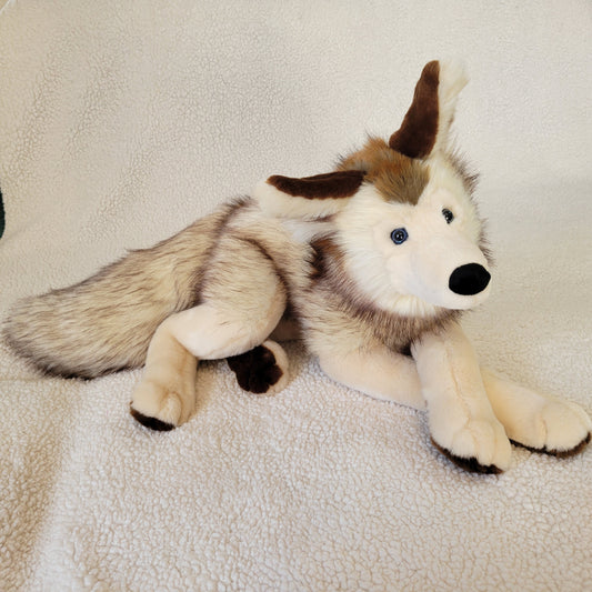 Appa the Wolf Plush - Handmade Plush - One of a Kind Stuffed Animal