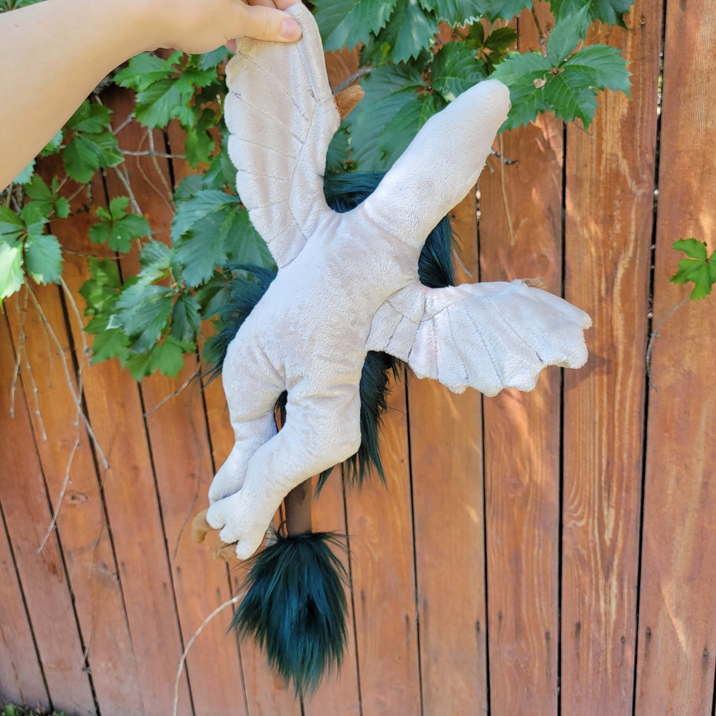 Mossy Velociraptor Plushie