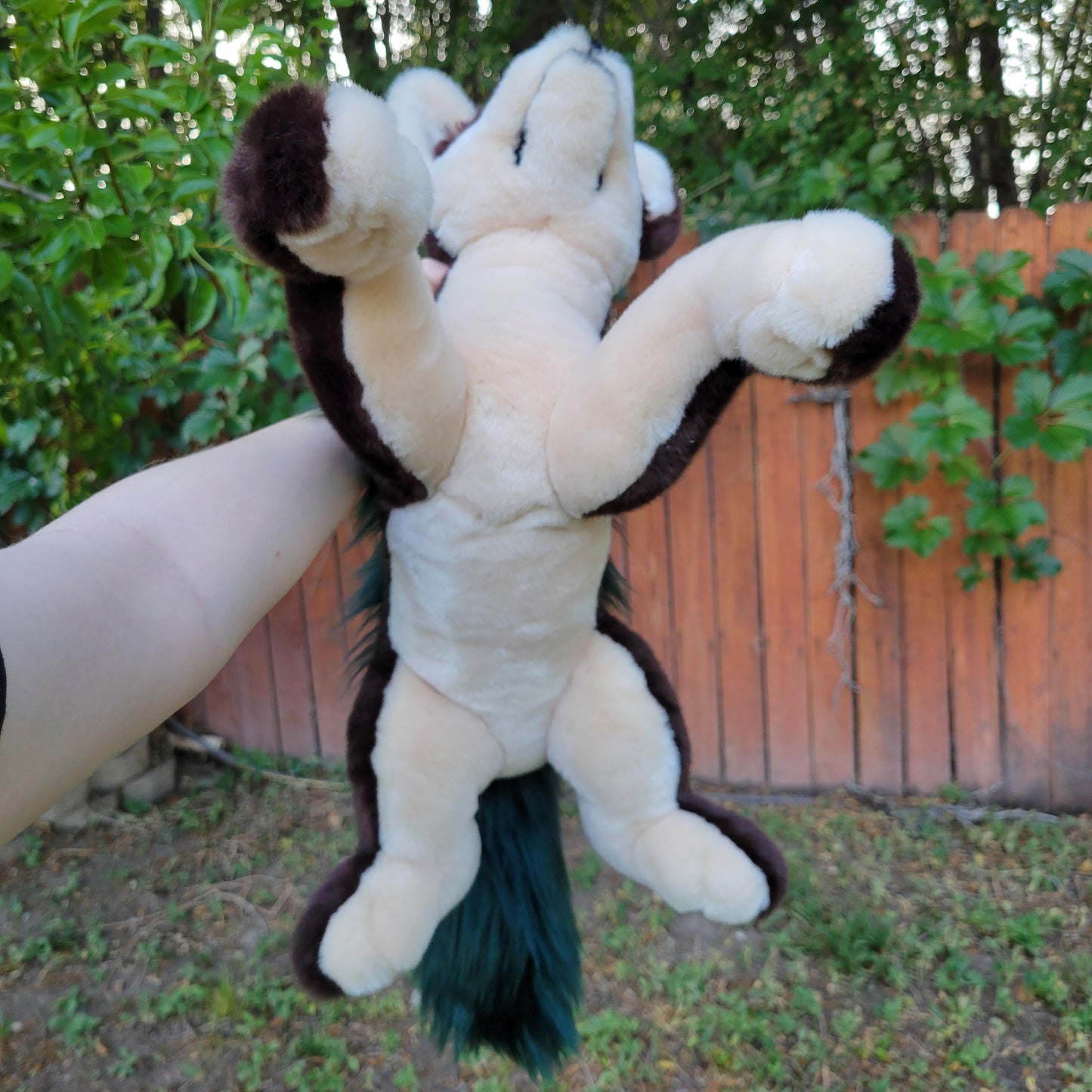 Gus the Wolf Plush - One of a Kind Stuffed Animal