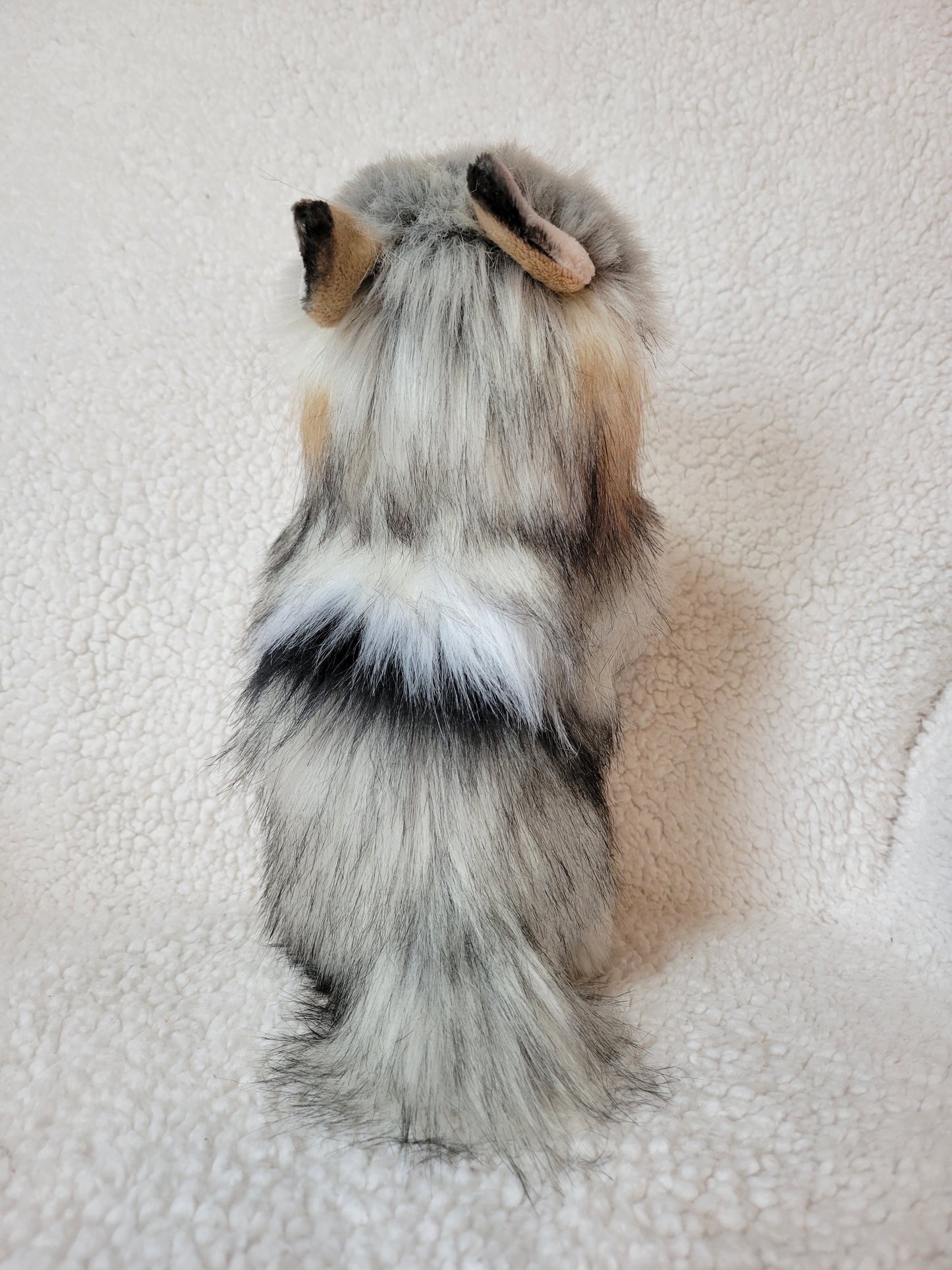 Sitka the Grey Wolf - One of a Kind Handmade Plush