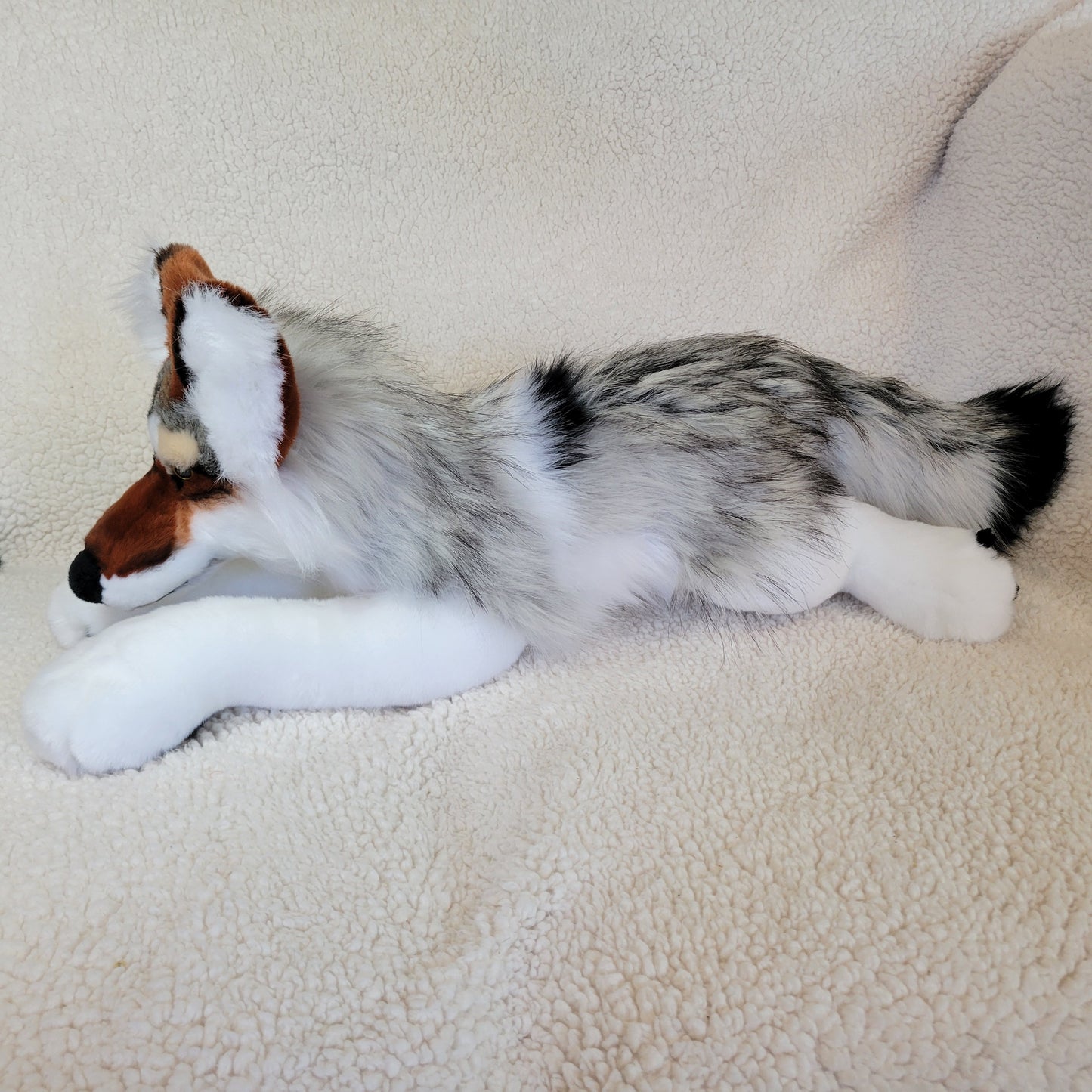 Mr.Snarls the Wolf Plush - One of a Kind Stuffed Animal