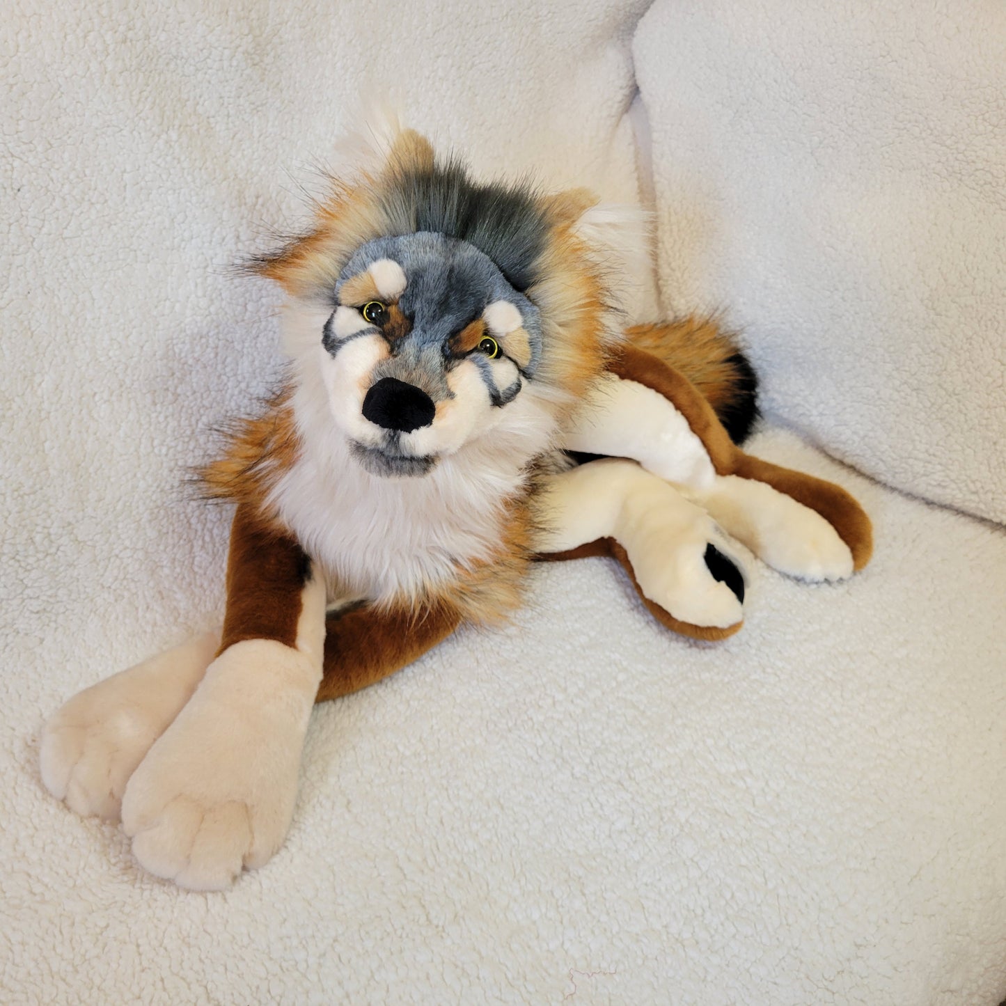 Sophie the Wolf - One of a Kind Stuffed Animal