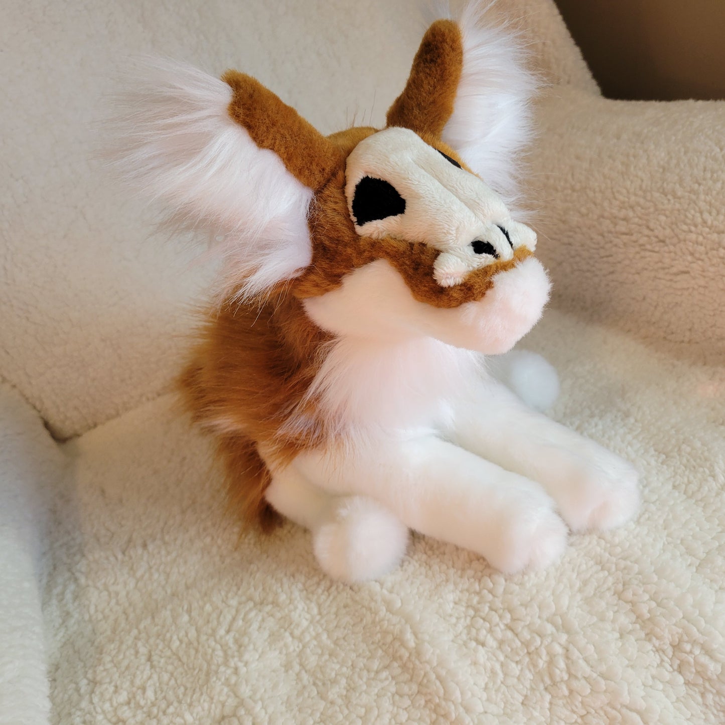 Nutmeg the Skull Fox Pup - One of a Kind Stuffed Animal