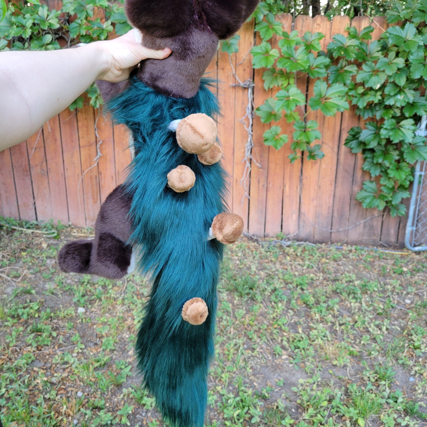 Gus the Wolf Plush - One of a Kind Stuffed Animal