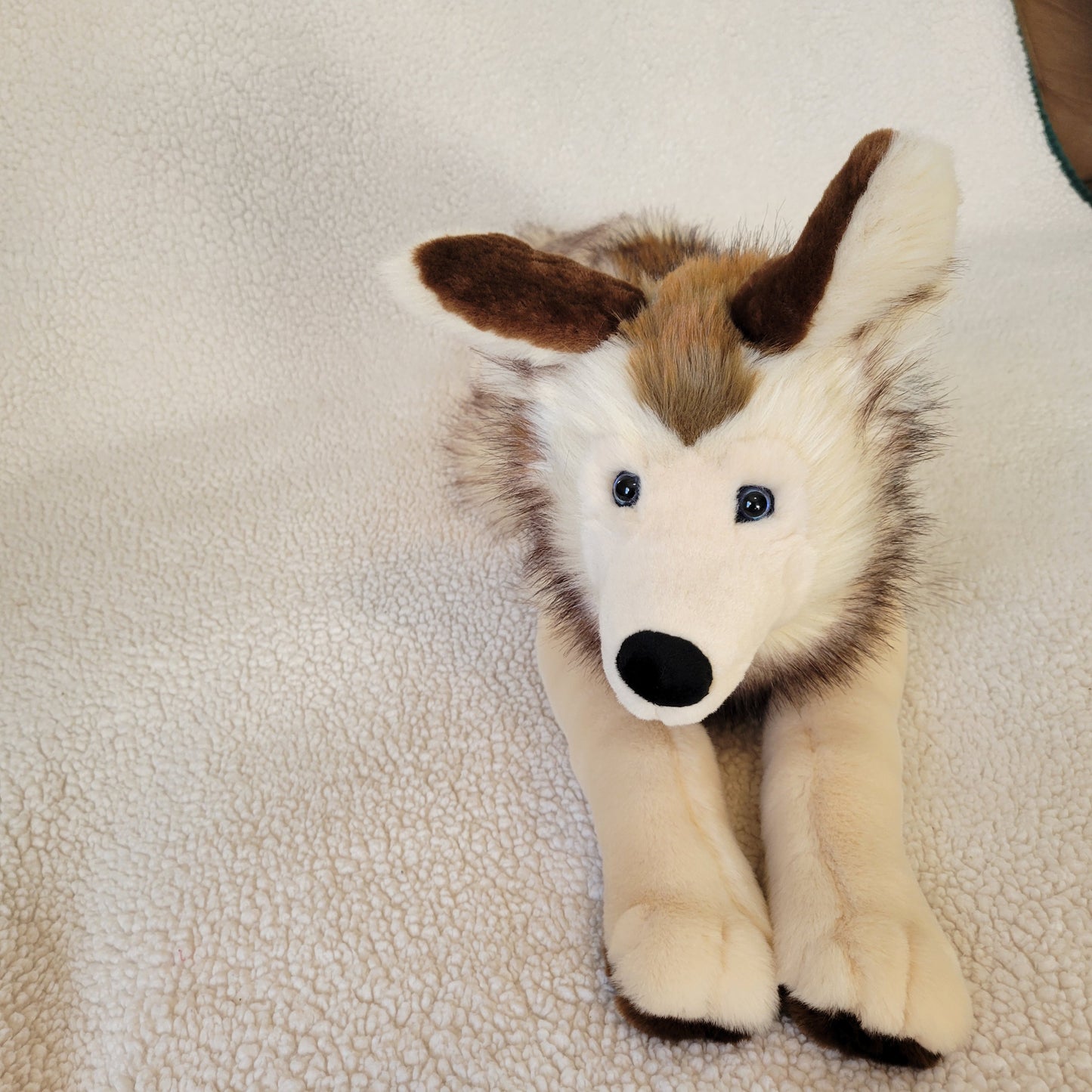 Appa the Wolf Plush - Handmade Plush - One of a Kind Stuffed Animal