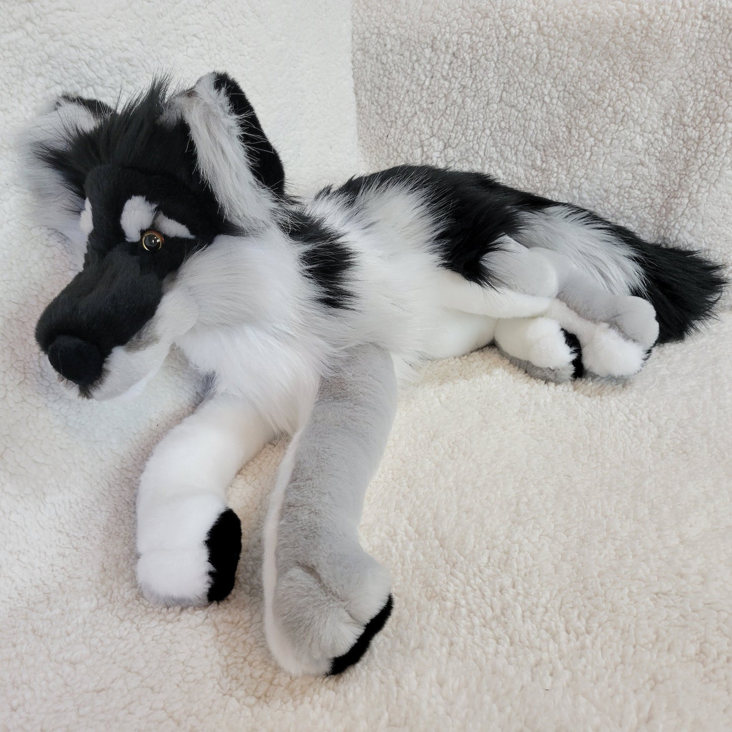 Winter the Wolf - One of a Kind Stuffed Animal