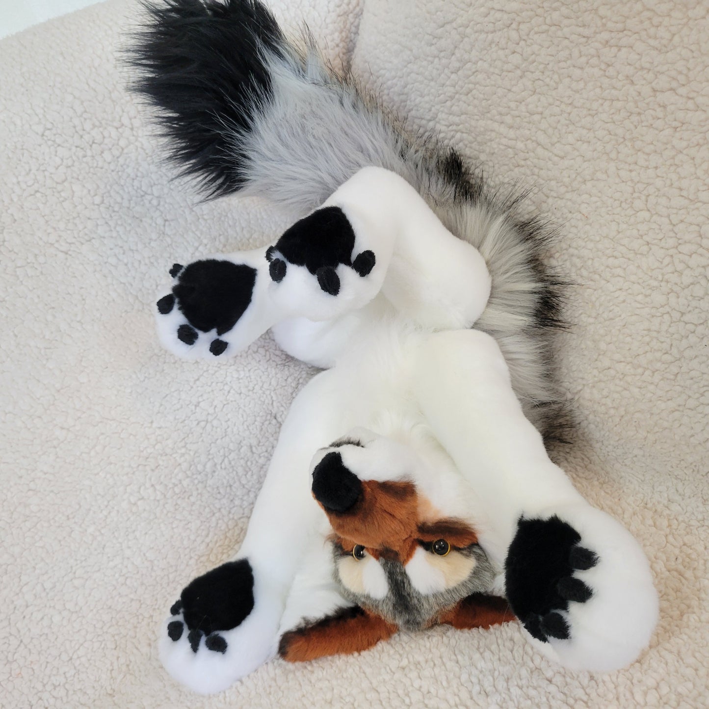 Mr.Snarls the Wolf Plush - One of a Kind Stuffed Animal