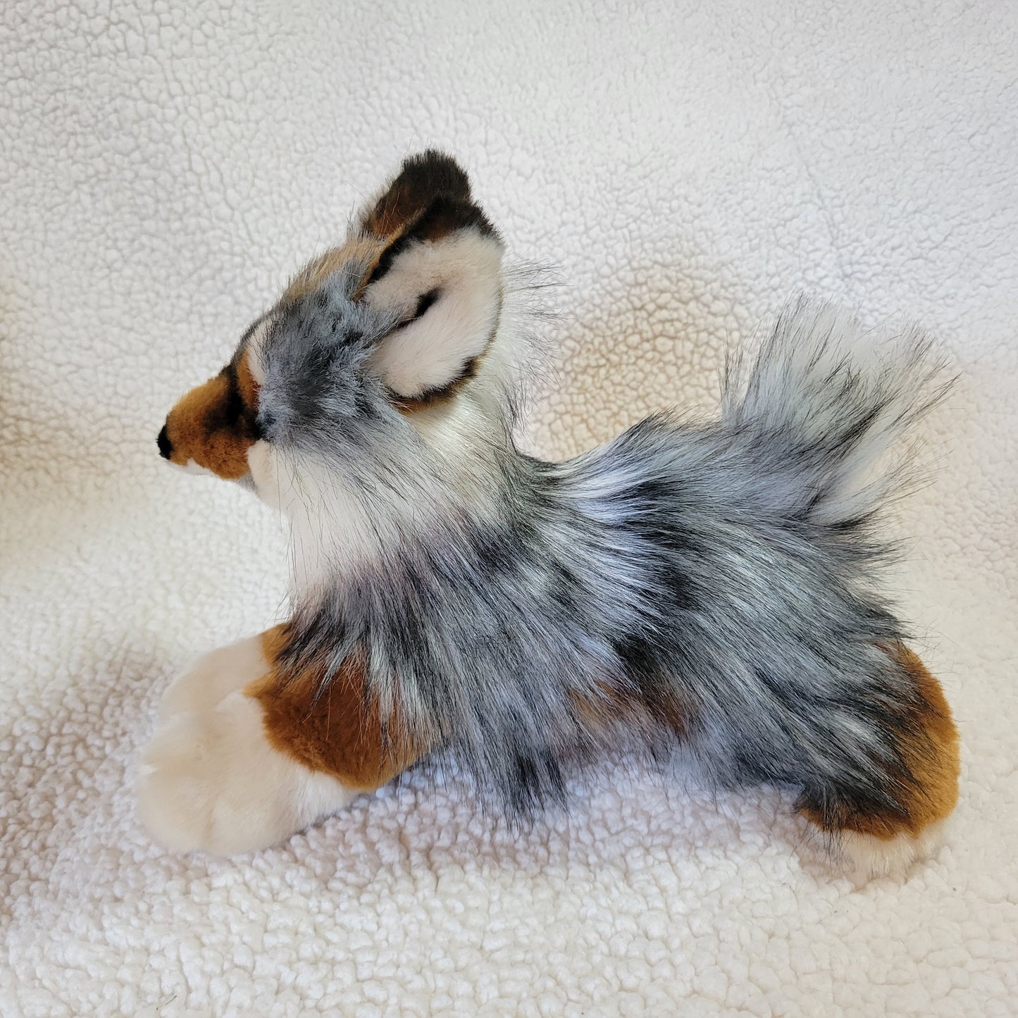 River the Coastal the Wolf - One of a Kind Handmade Plush