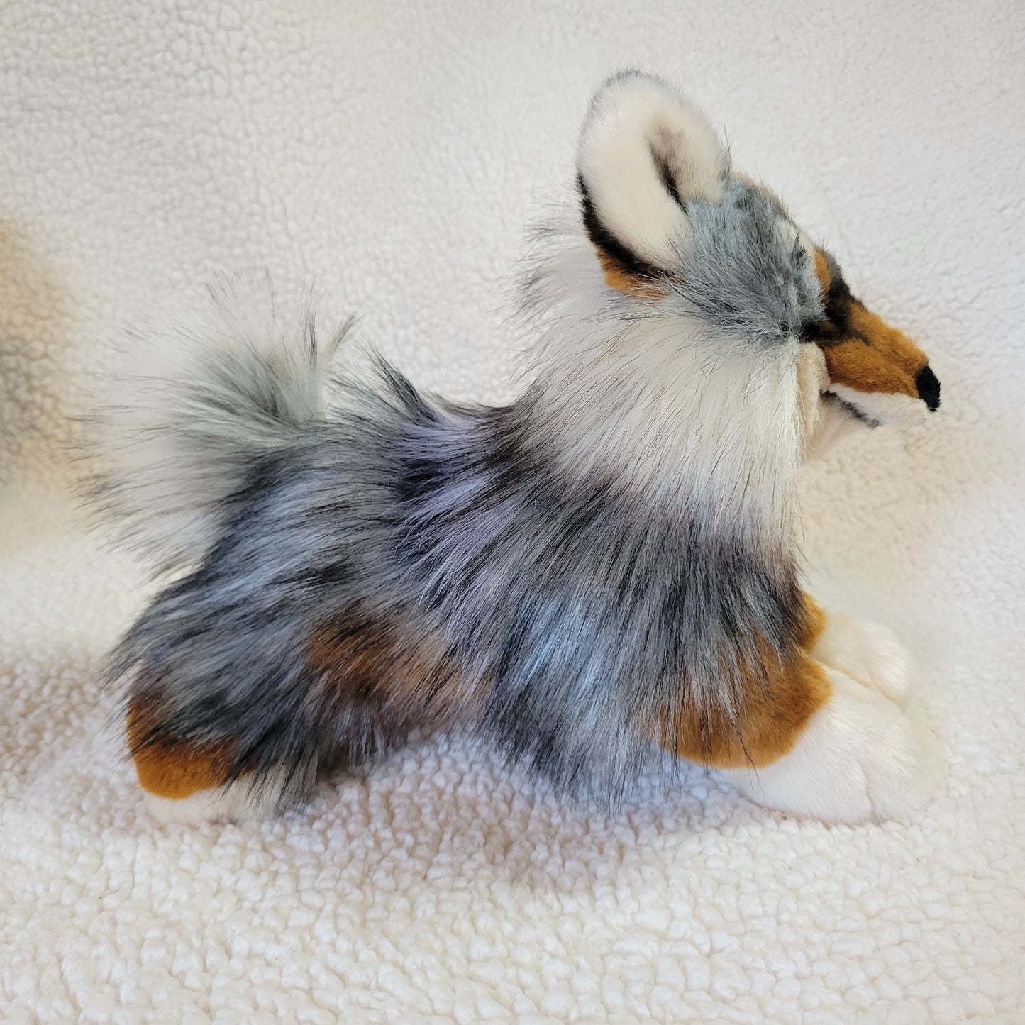 River the Coastal the Wolf - One of a Kind Handmade Plush