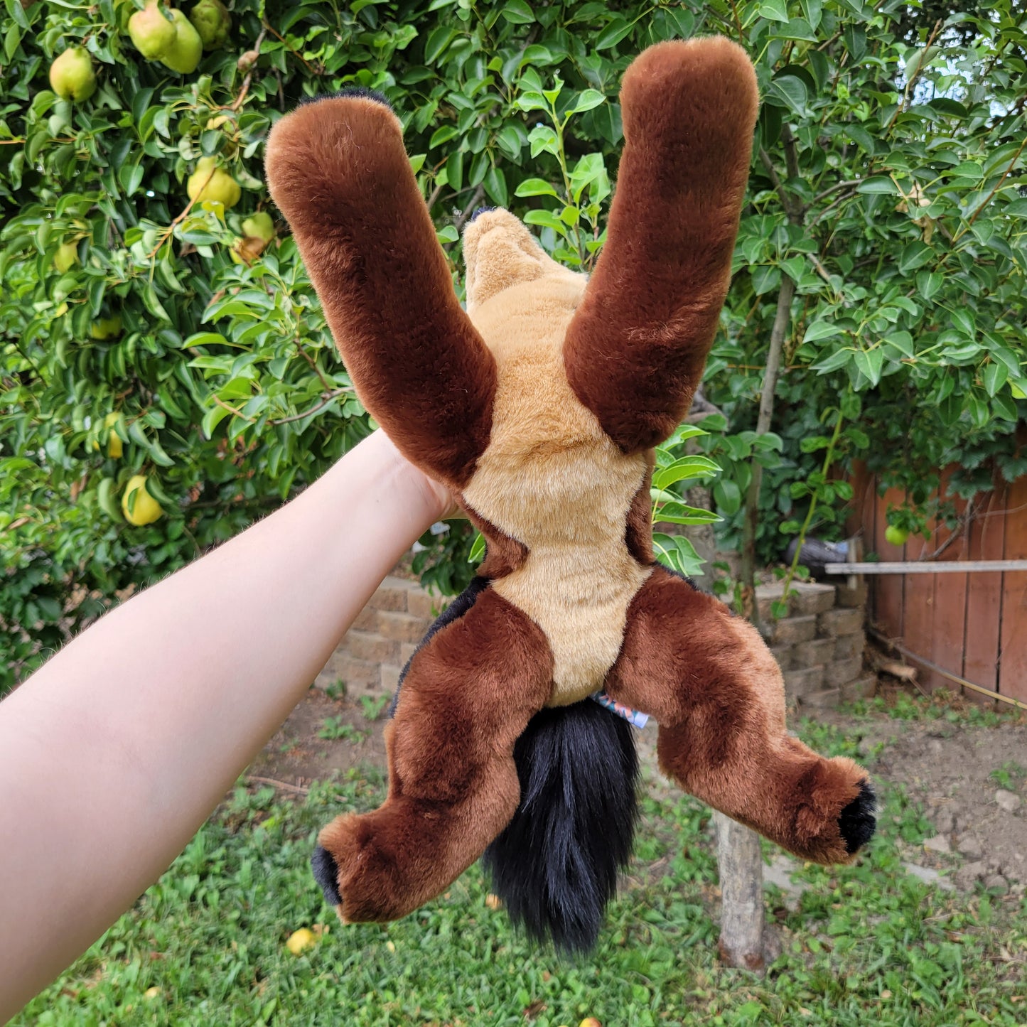 Windstorm the Wolf - One of a Kind Stuffed Animal